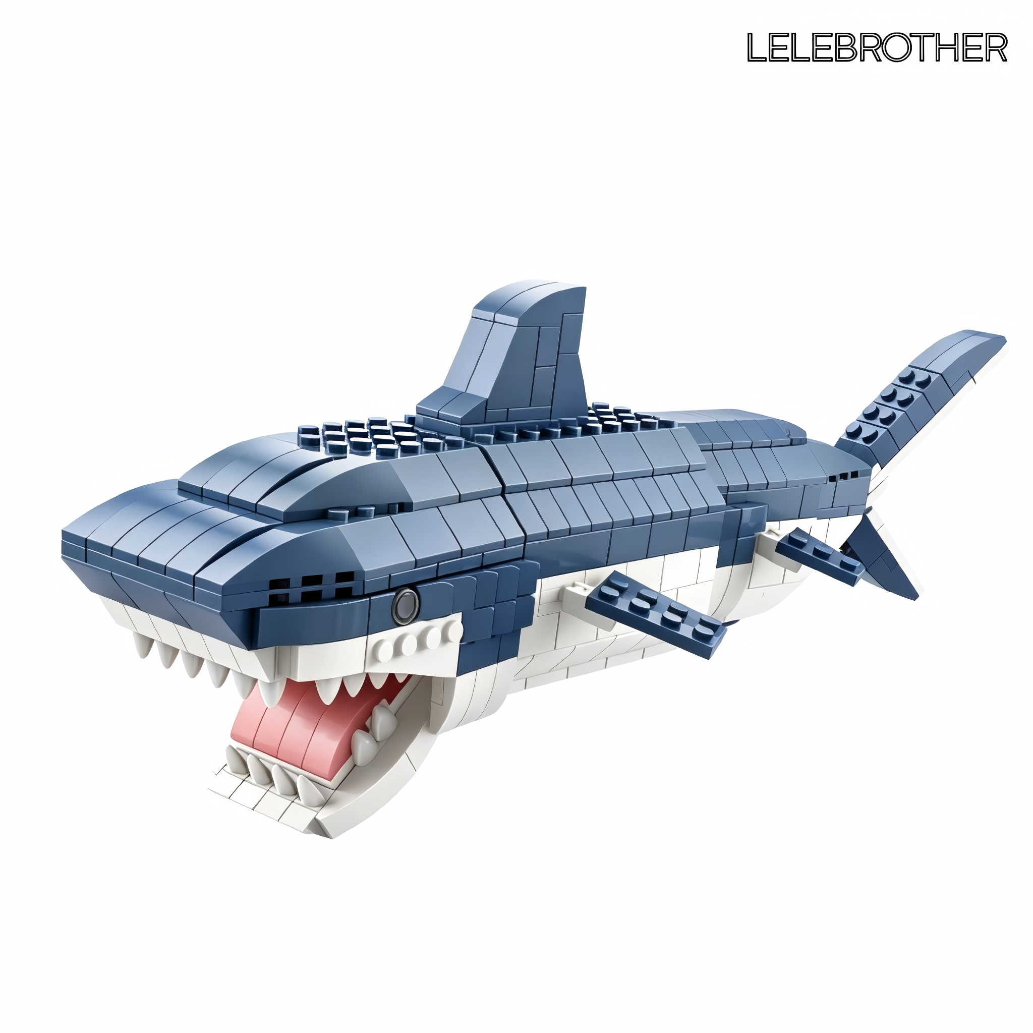 J🦈WS 50th Anniversary Shark – Collector Brick Edition - brick-bond