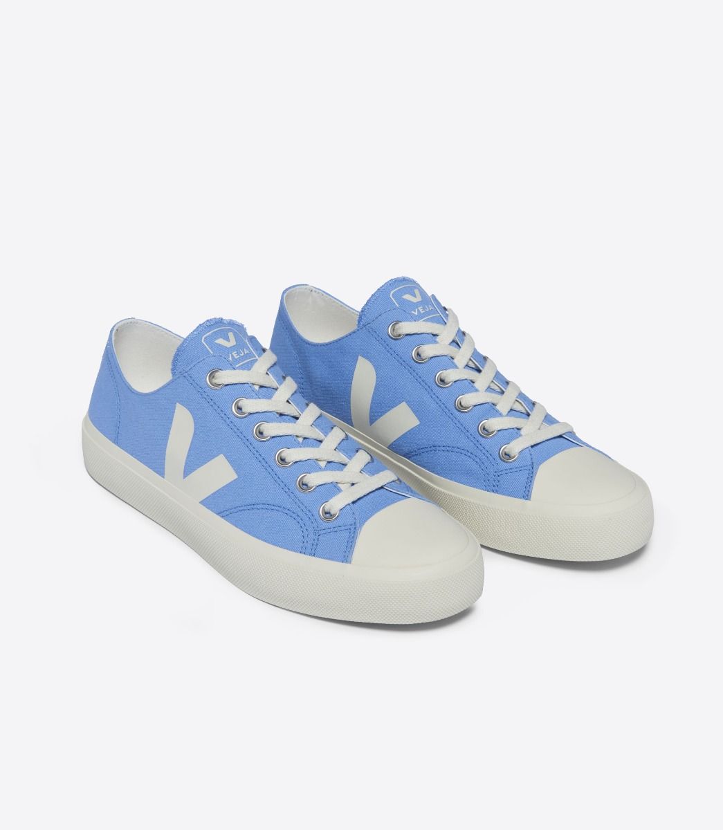 WATA II LOW CANVAS AQUA PIERRE