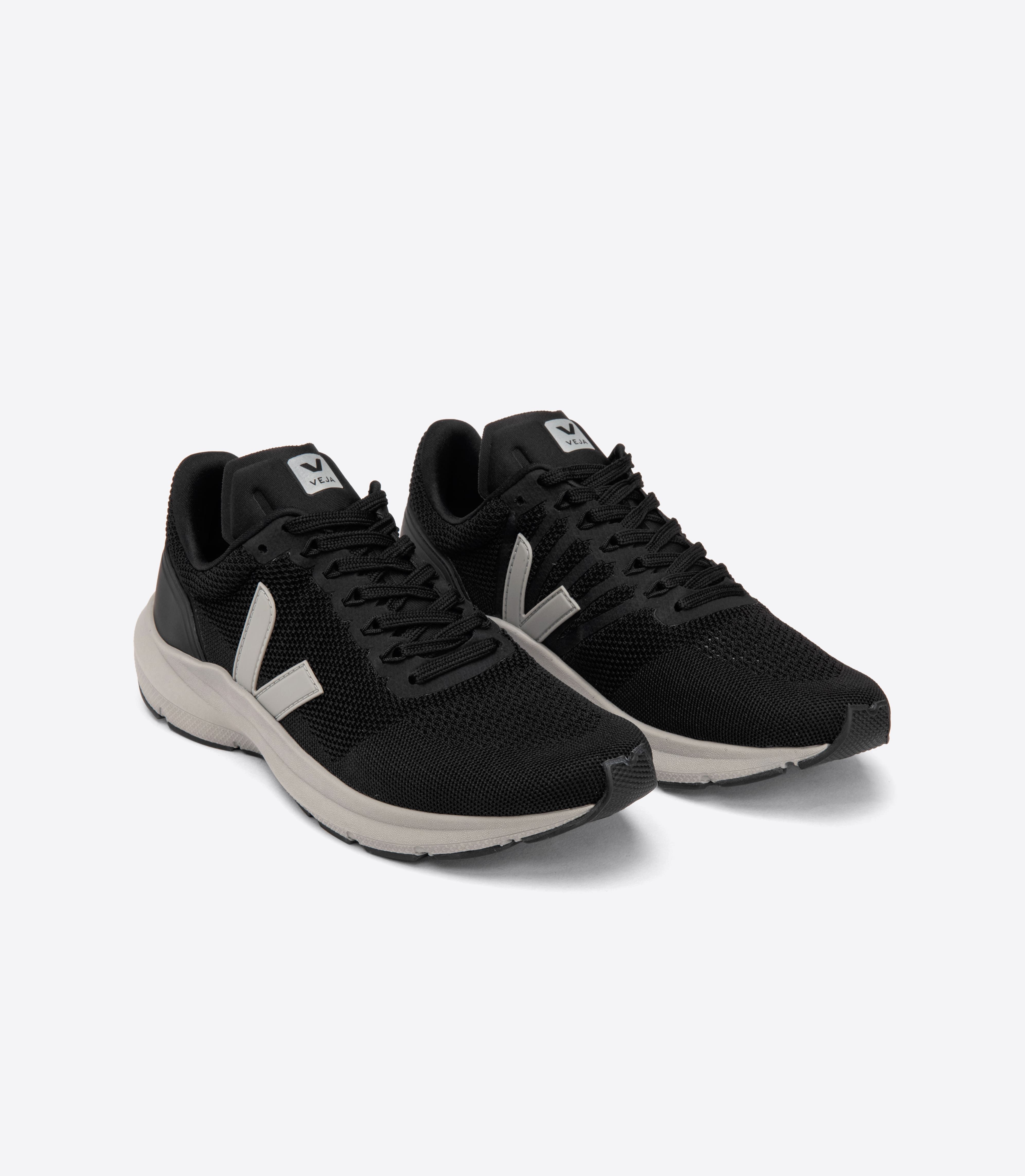MARLIN V-KNIT BLACK OXFORD GREY