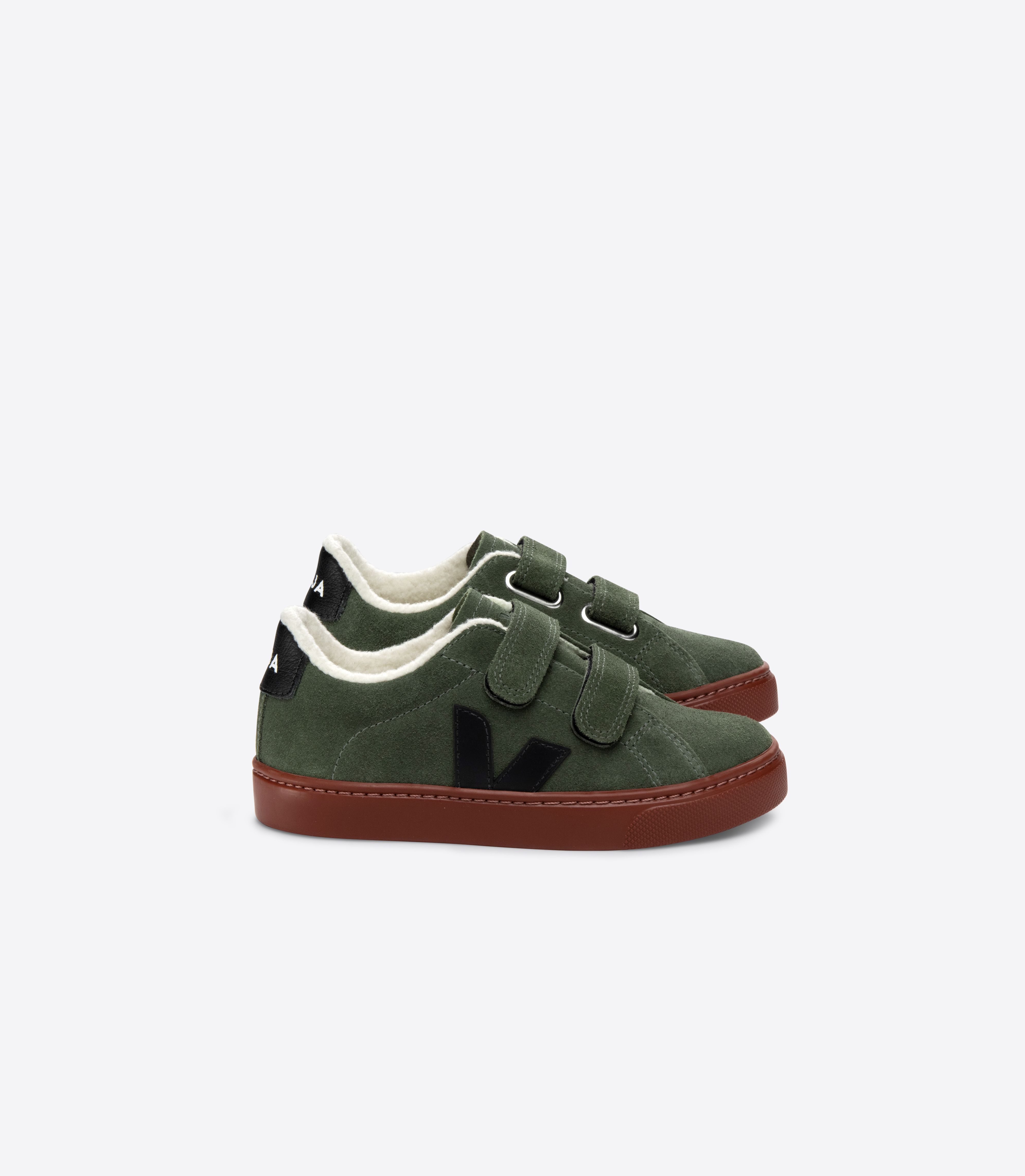 ESPLAR FURED SUEDE MUD BLACK