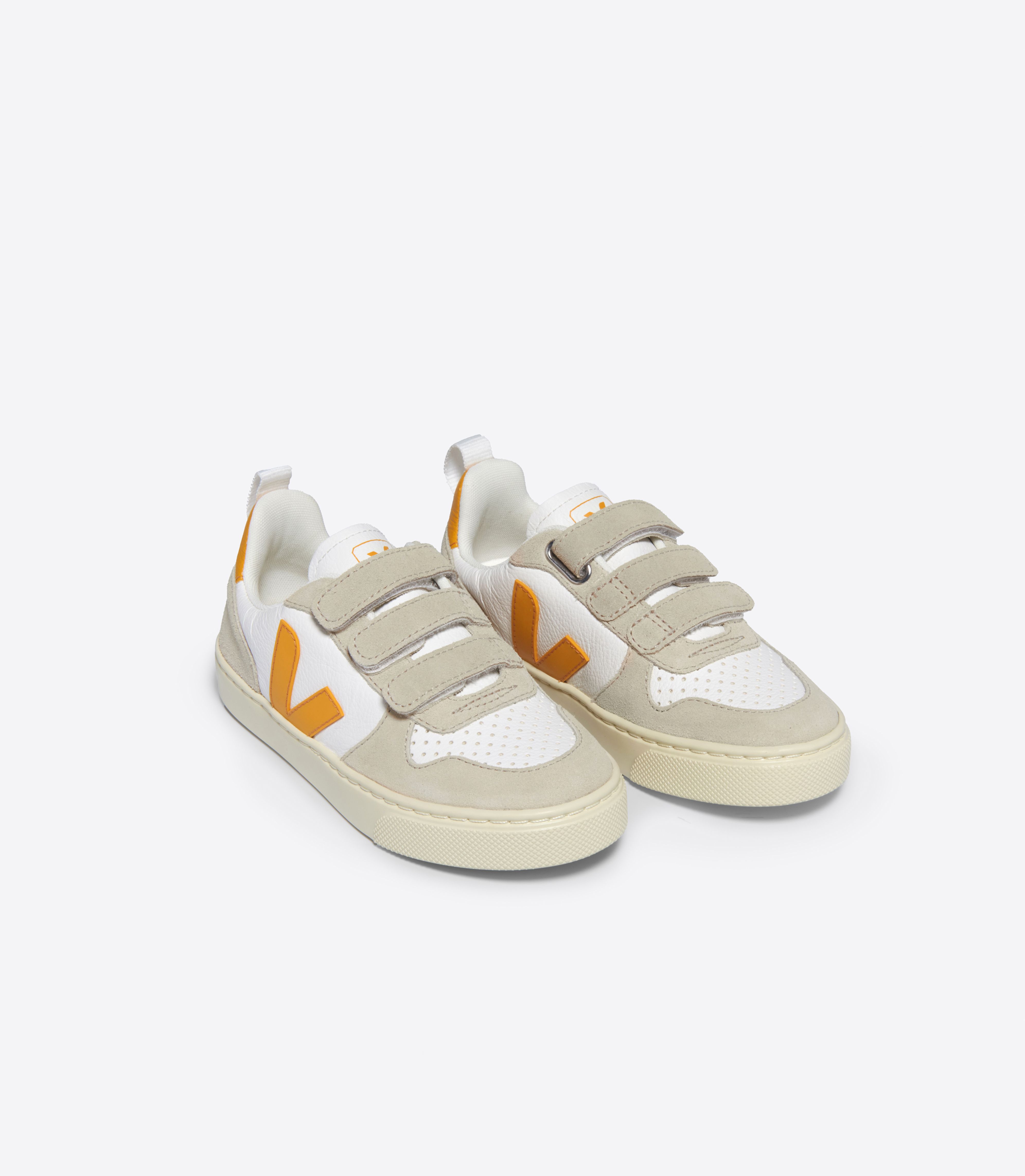 V-10 LEATHER WHITE OURO