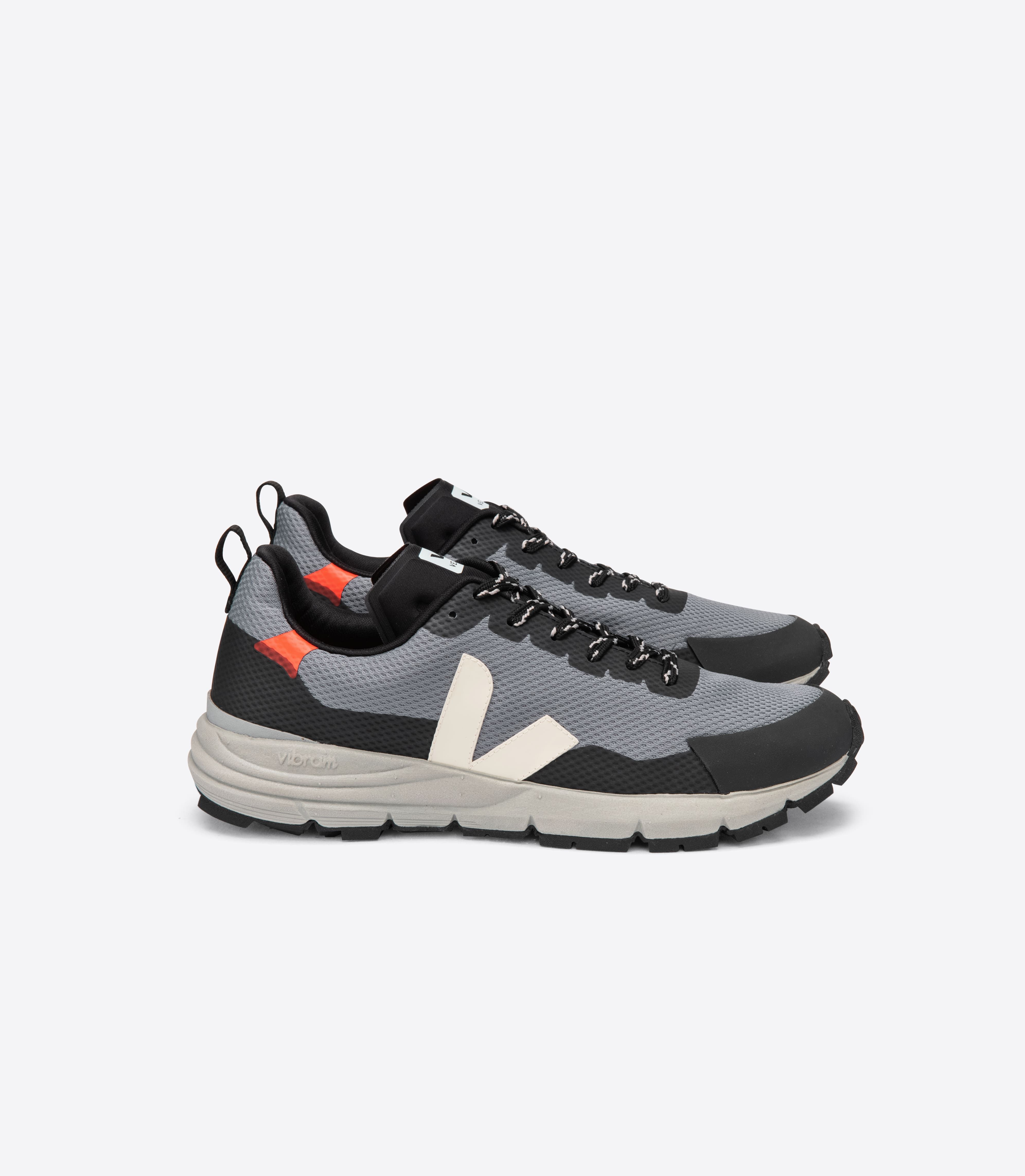 DEKKAN ALVEOMESH CONCRETE PIERRE ORANGE FLUO
