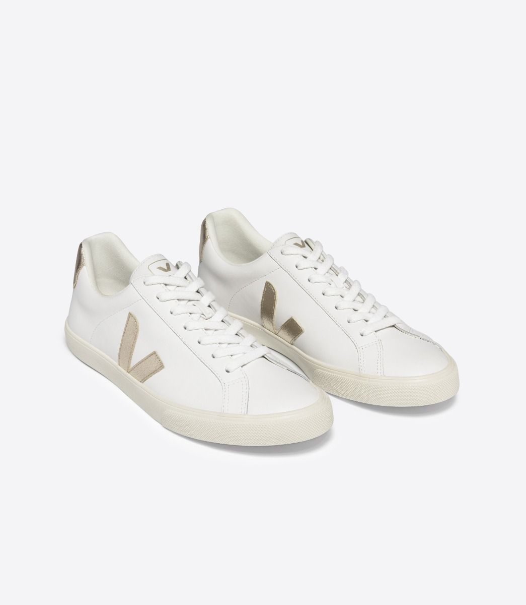 ESPLAR LEATHER WHITE PLATINE