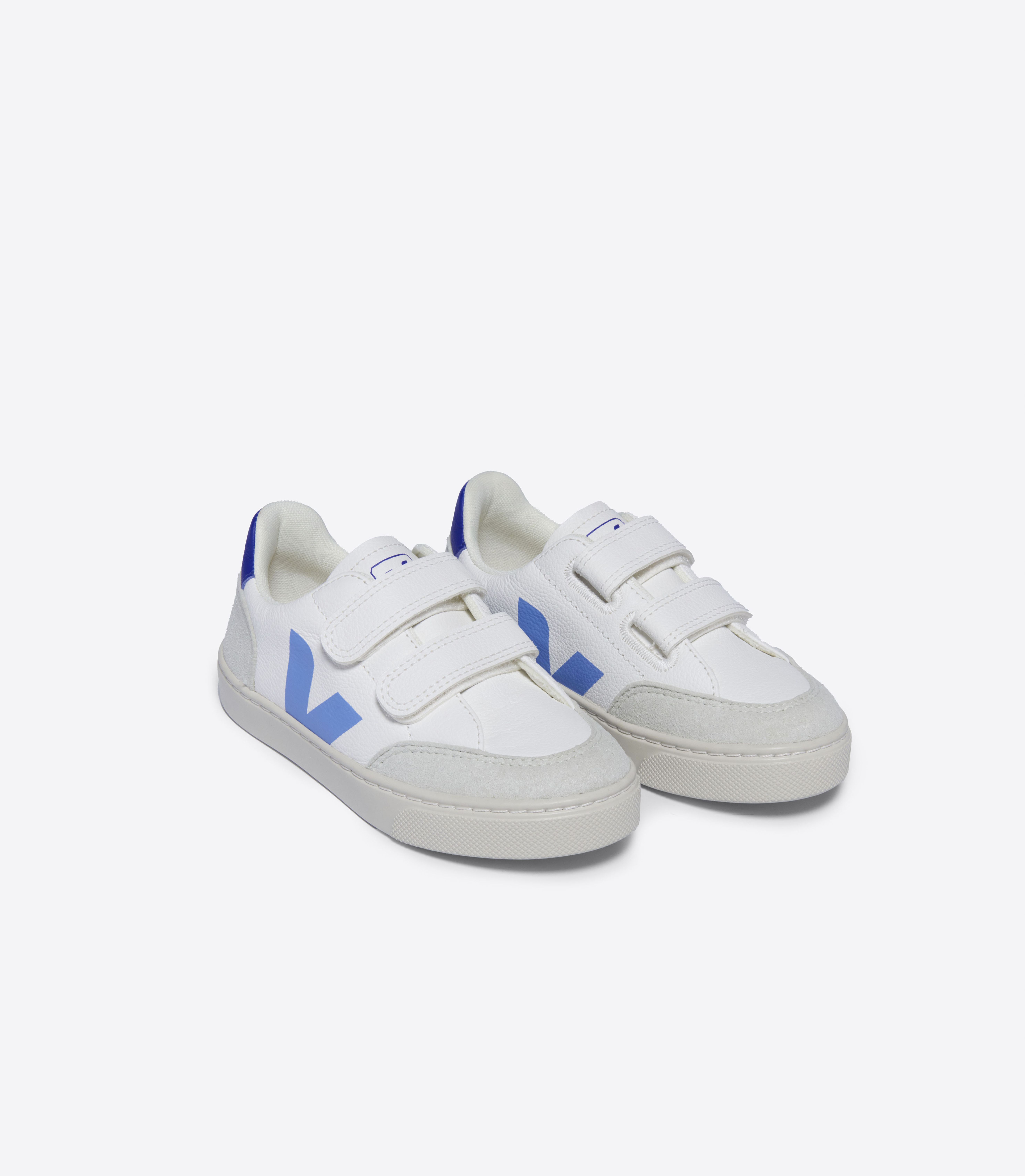 V-12 LEATHER WHITE AQUA PAROS