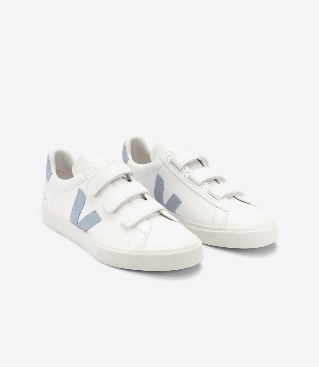 RECIFE LEATHER WHITE STEEL