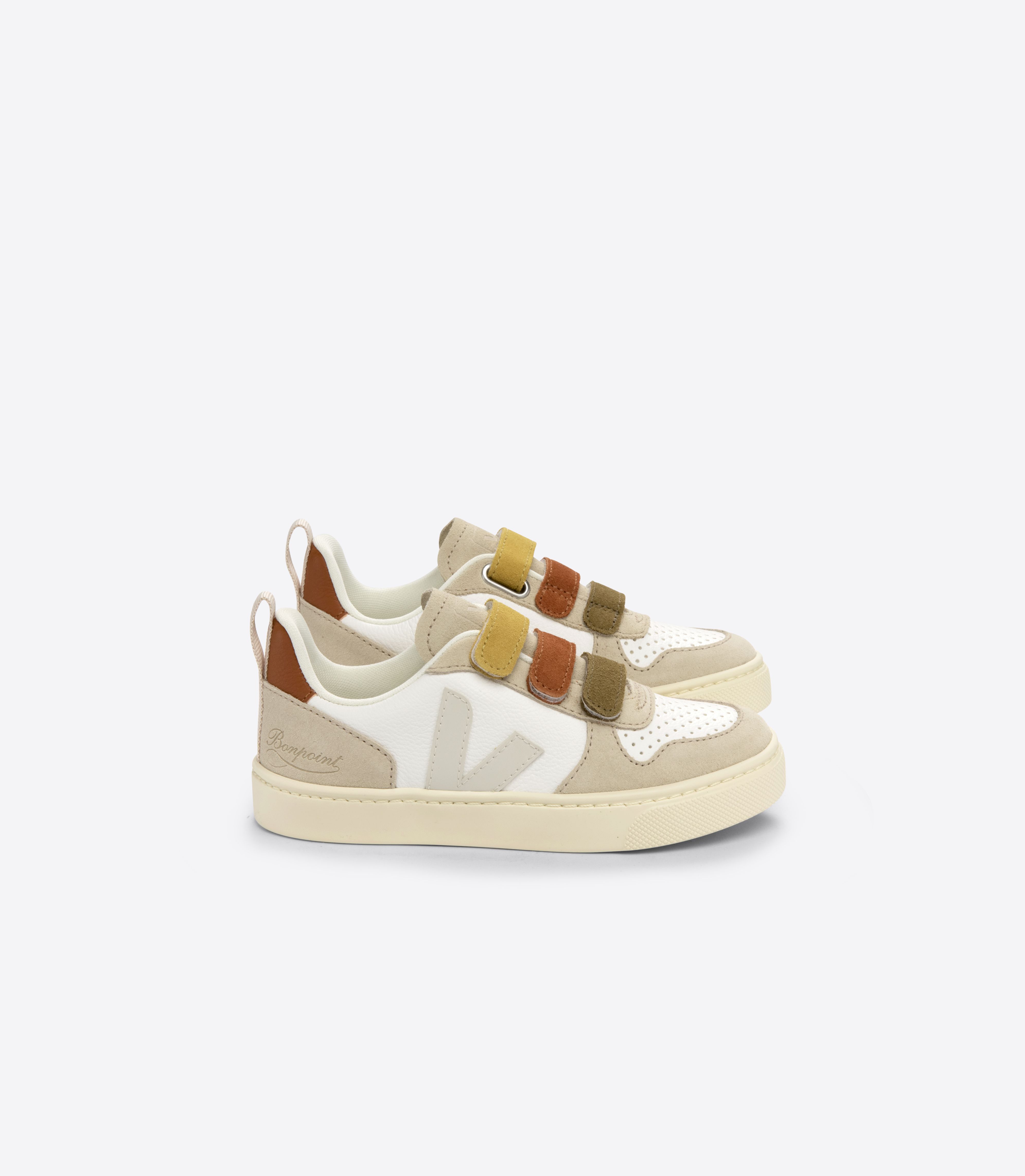 V-10 LEATHER BONPOINT MULTICO ALMOND