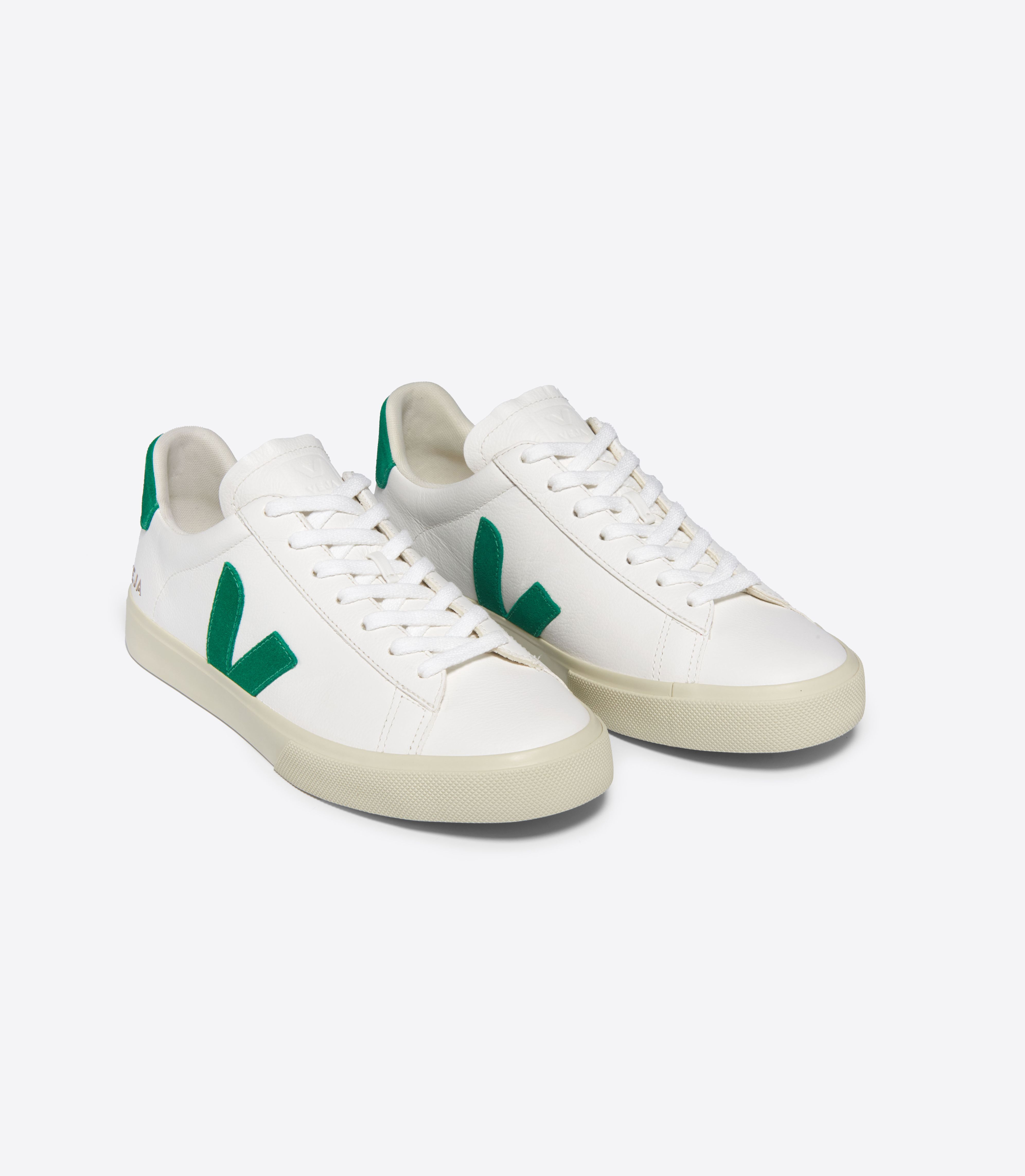 CAMPO LEATHER WHITE EMERAUDE