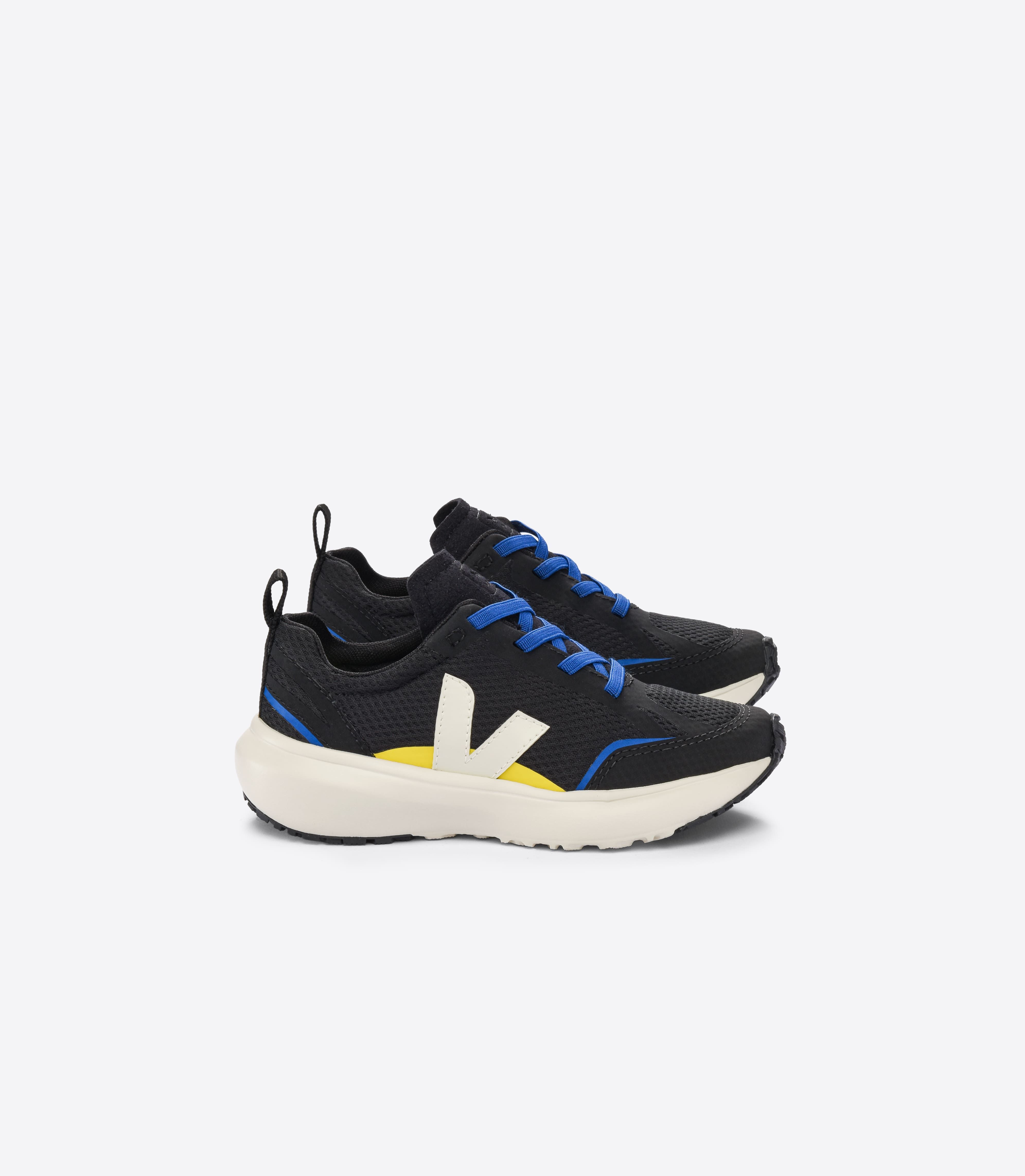 CANARY ELASTIC LACES ALVEOMESH BLACK PIERRE