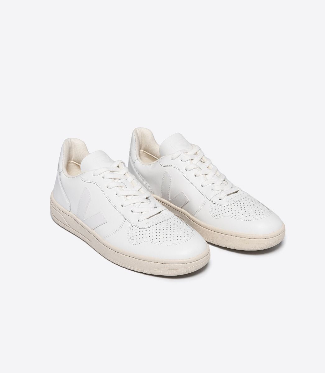 V-10 LEATHER WHITE