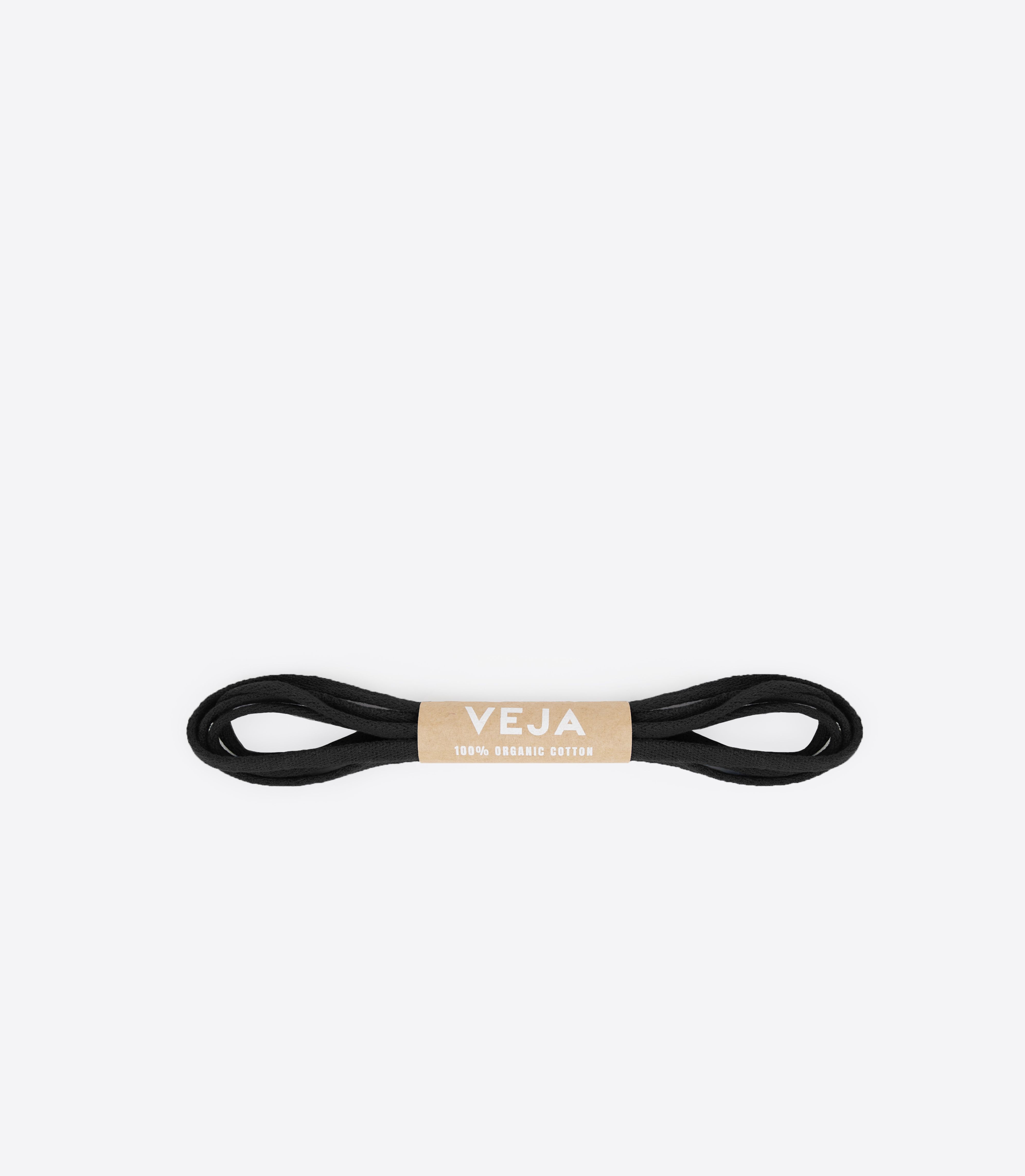 LACES ORGANIC COTTON BLACK