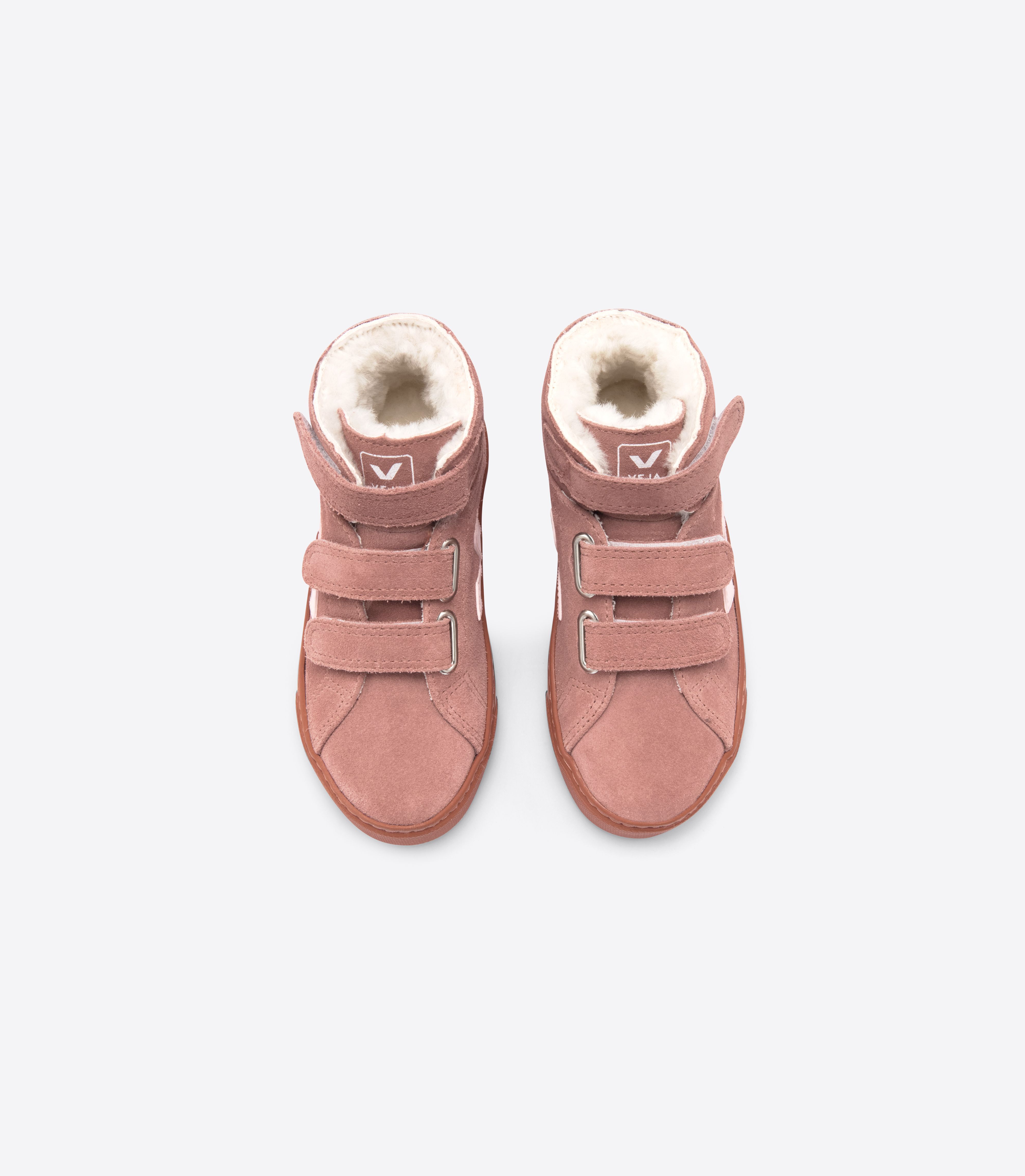 ESPLAR MID FURED SUEDE DRIED PETAL