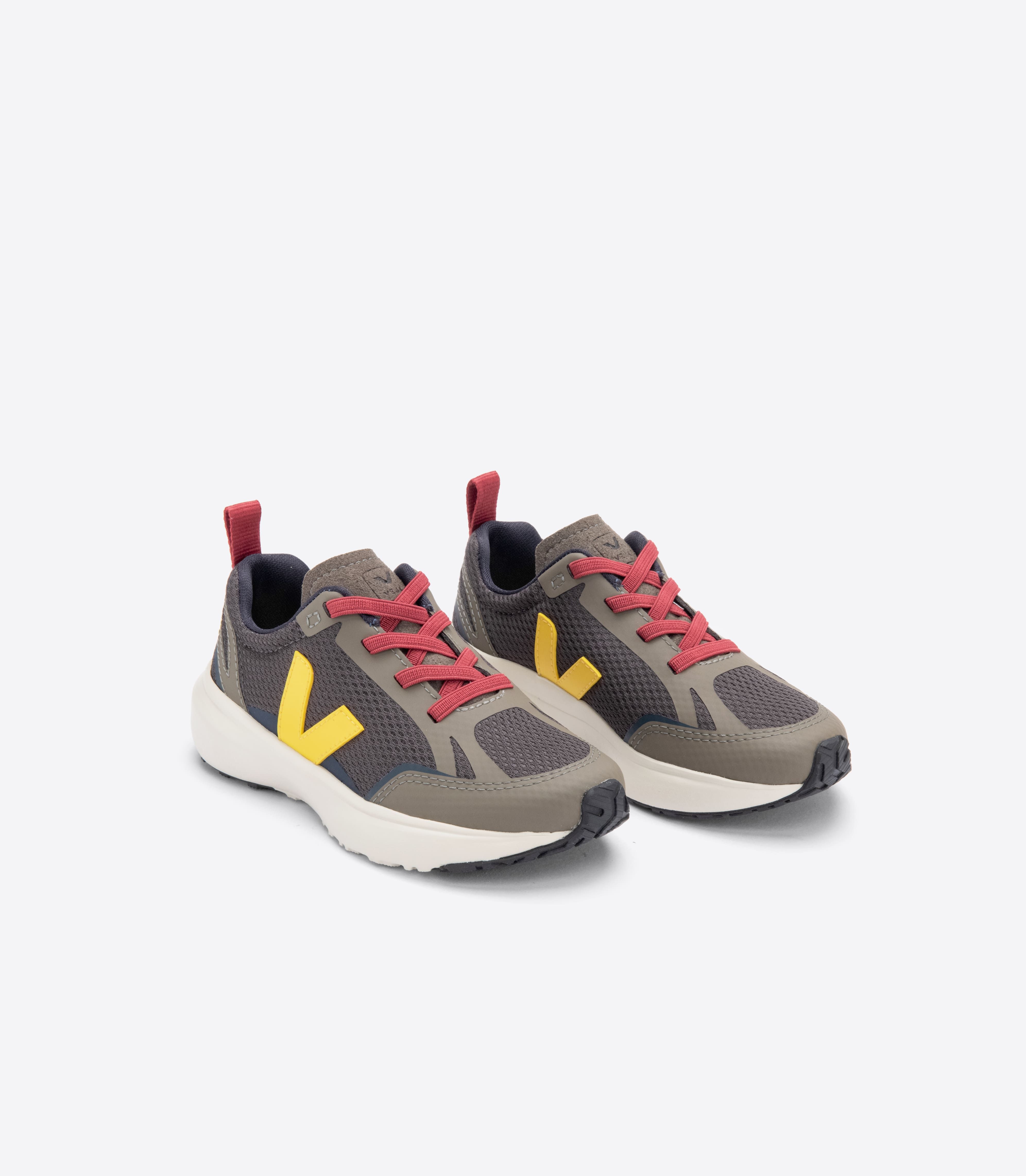 CANARY ELASTIC LACES ALVEOMESH GRAFITE TONIC