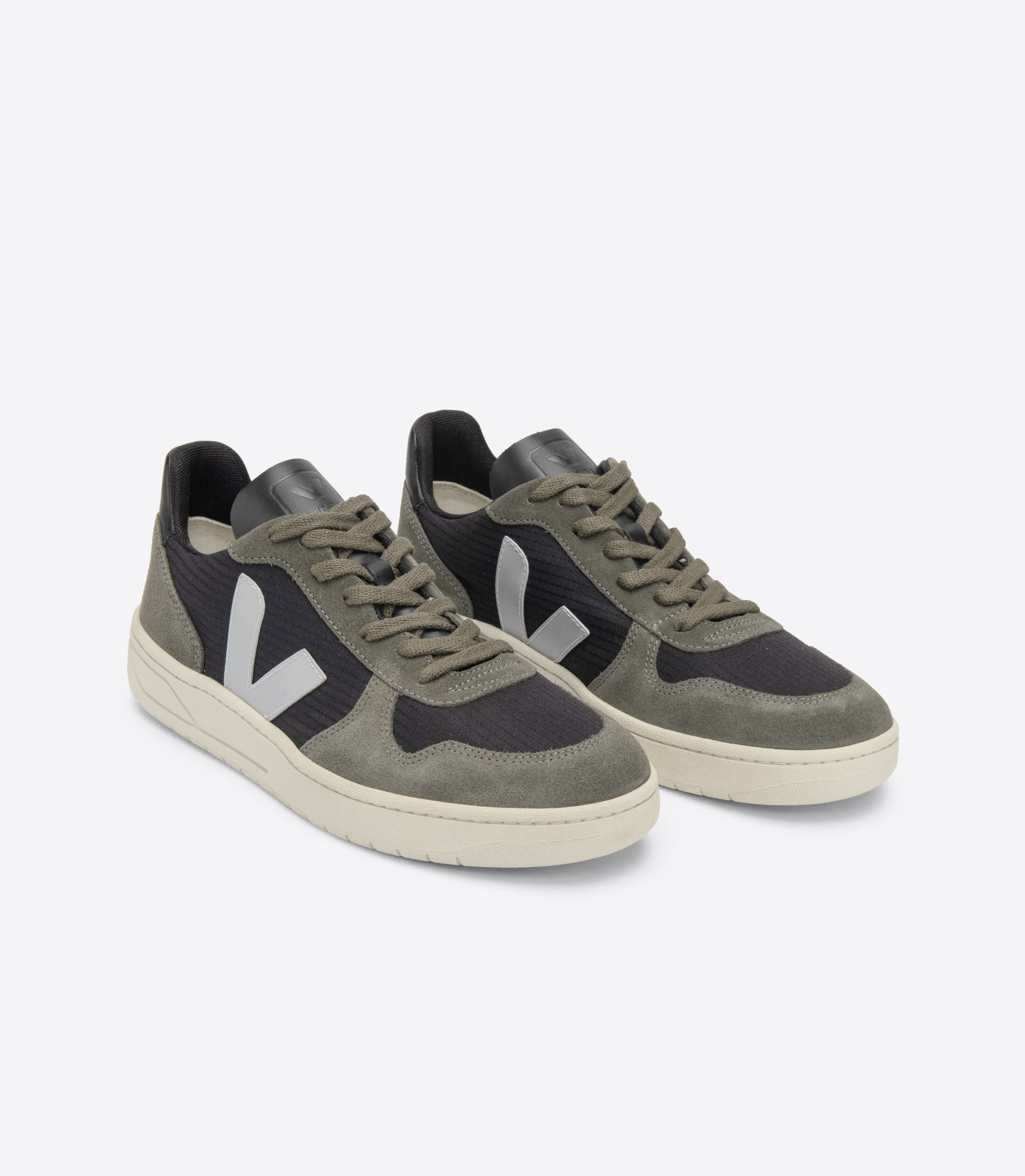 V-10 RIPSTOP BLACK OXFORD GREY MUD