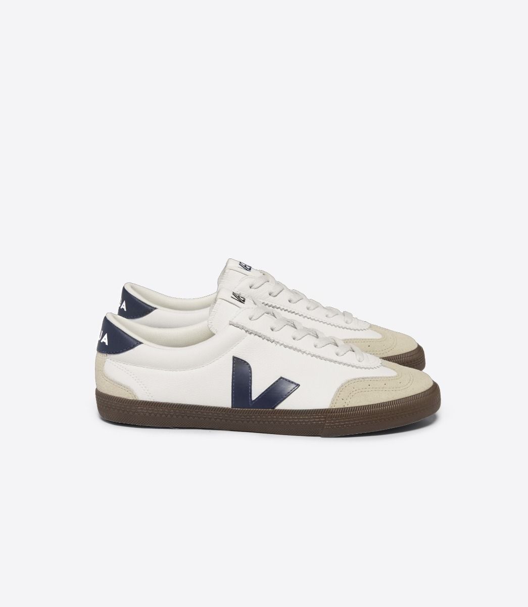 VOLLEY LEATHER WHITE NAUTICO BARK