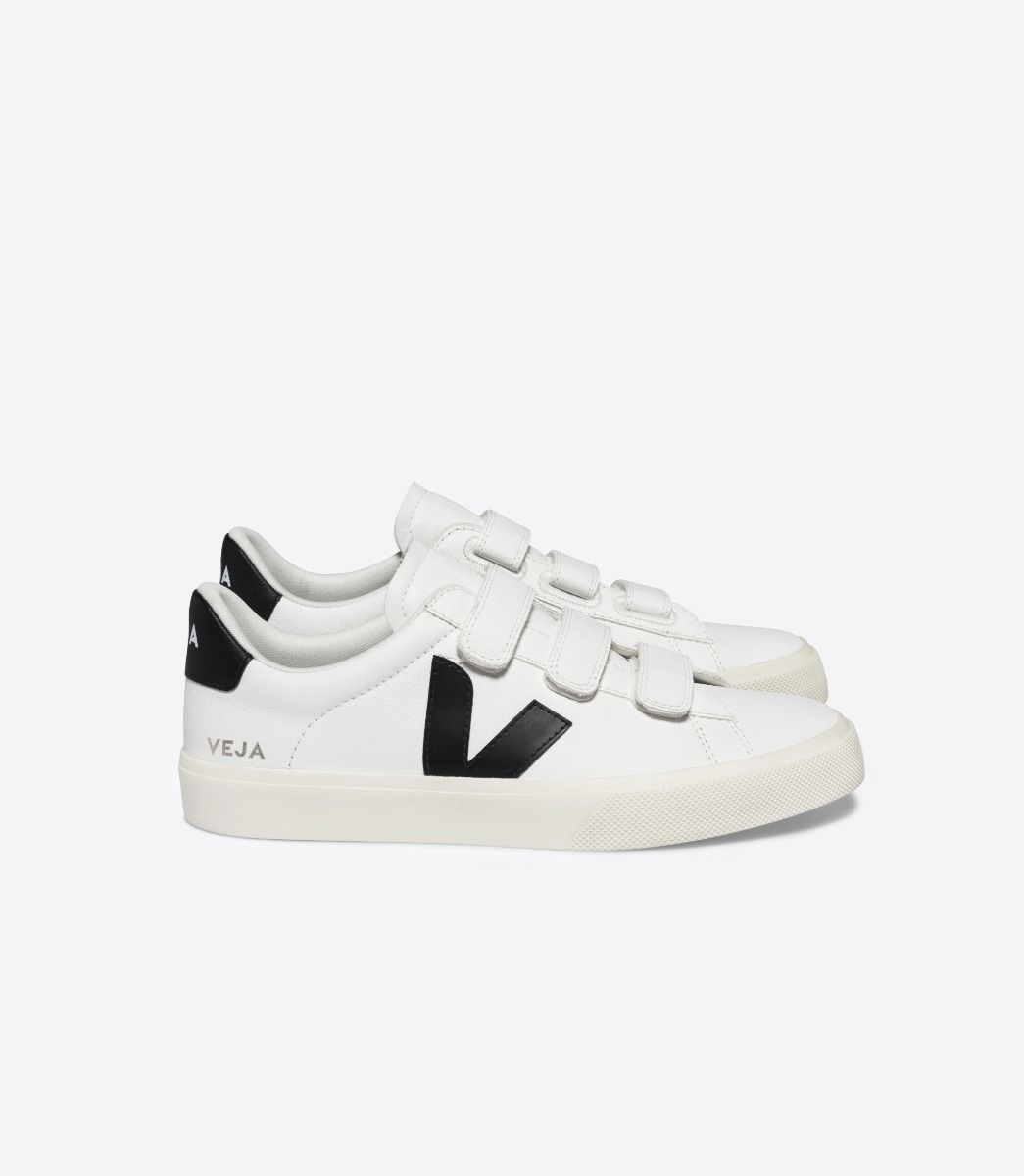 RECIFE LEATHER WHITE BLACK