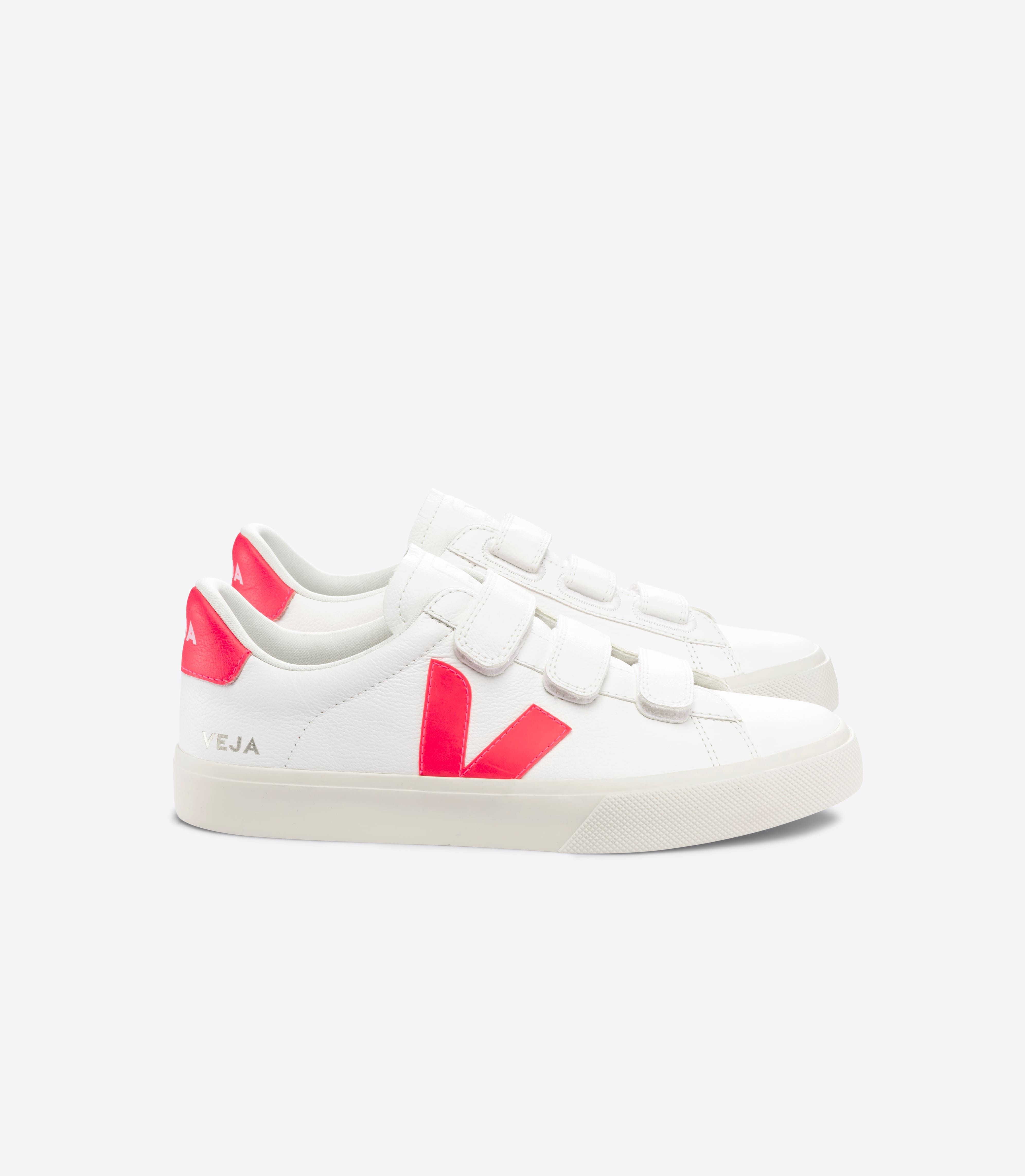RECIFE LEATHER WHITE ROSE FLUO