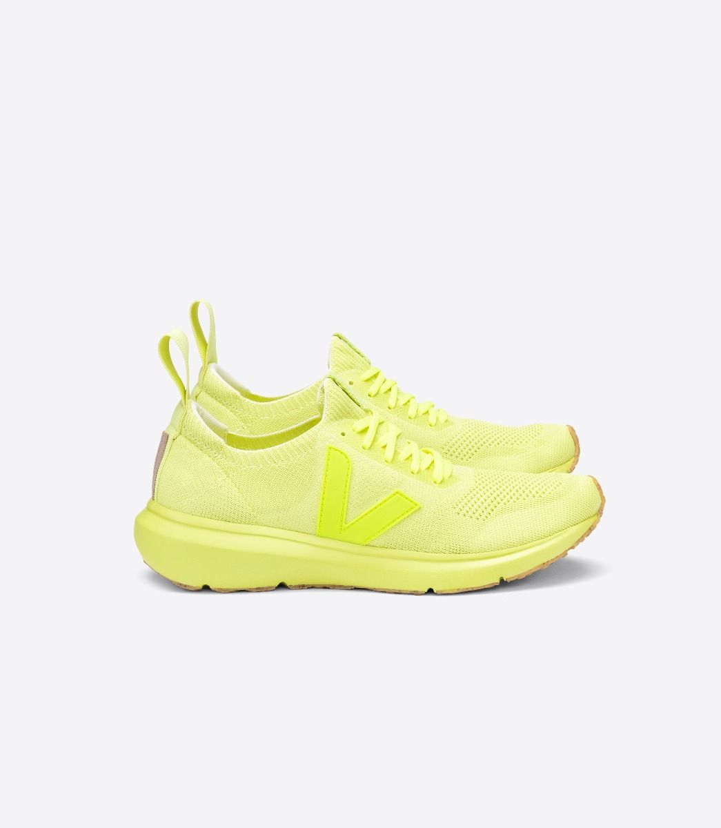 V-KNIT VEJA X RICK OWENS FULL ACID YELLOW