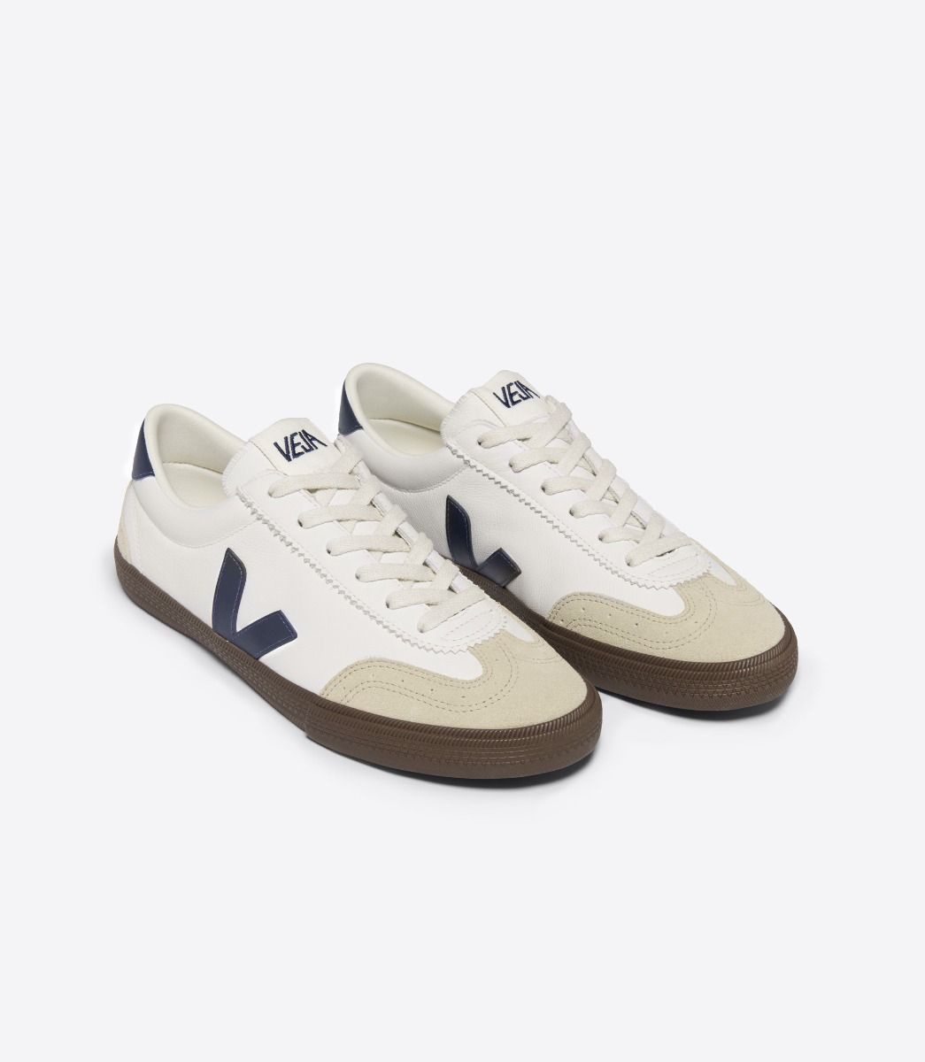 VOLLEY LEATHER WHITE NAUTICO BARK