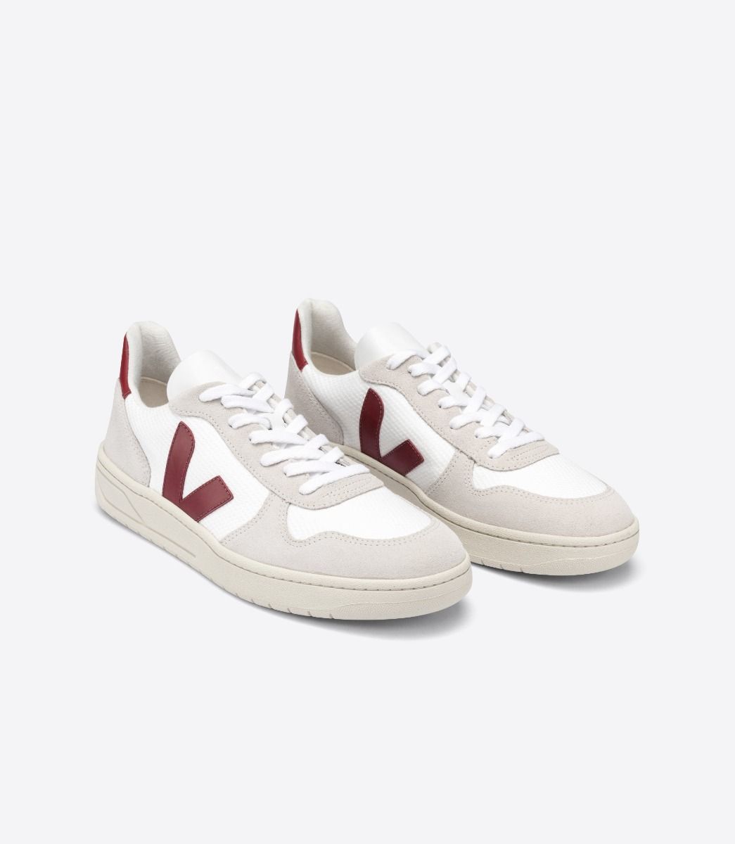 V-10 B-MESH WHITE NATURAL MARSALA