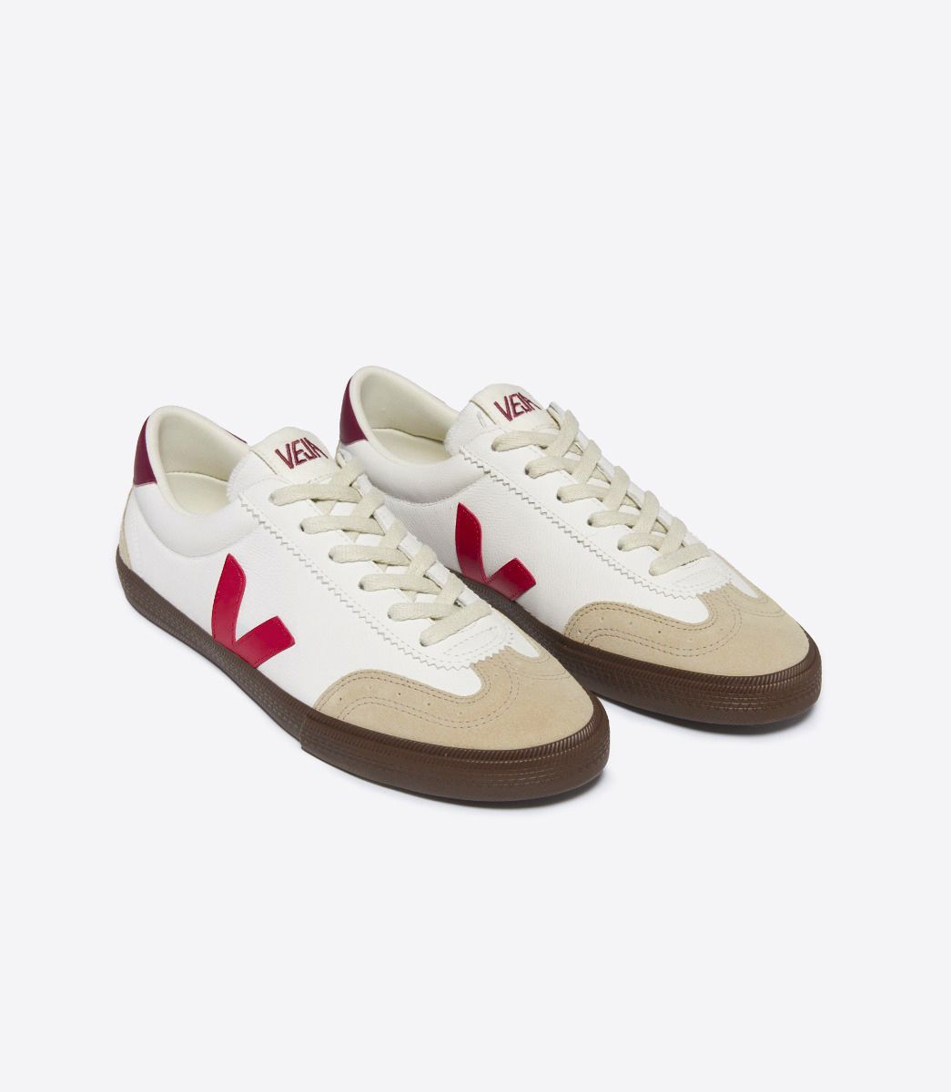 VOLLEY LEATHER WHITE PEKIN BARK