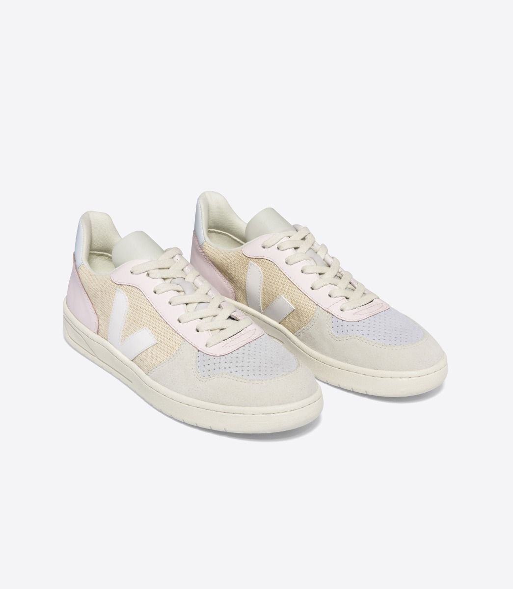 V-10 J-MESH JUTE WHITE MULTICO