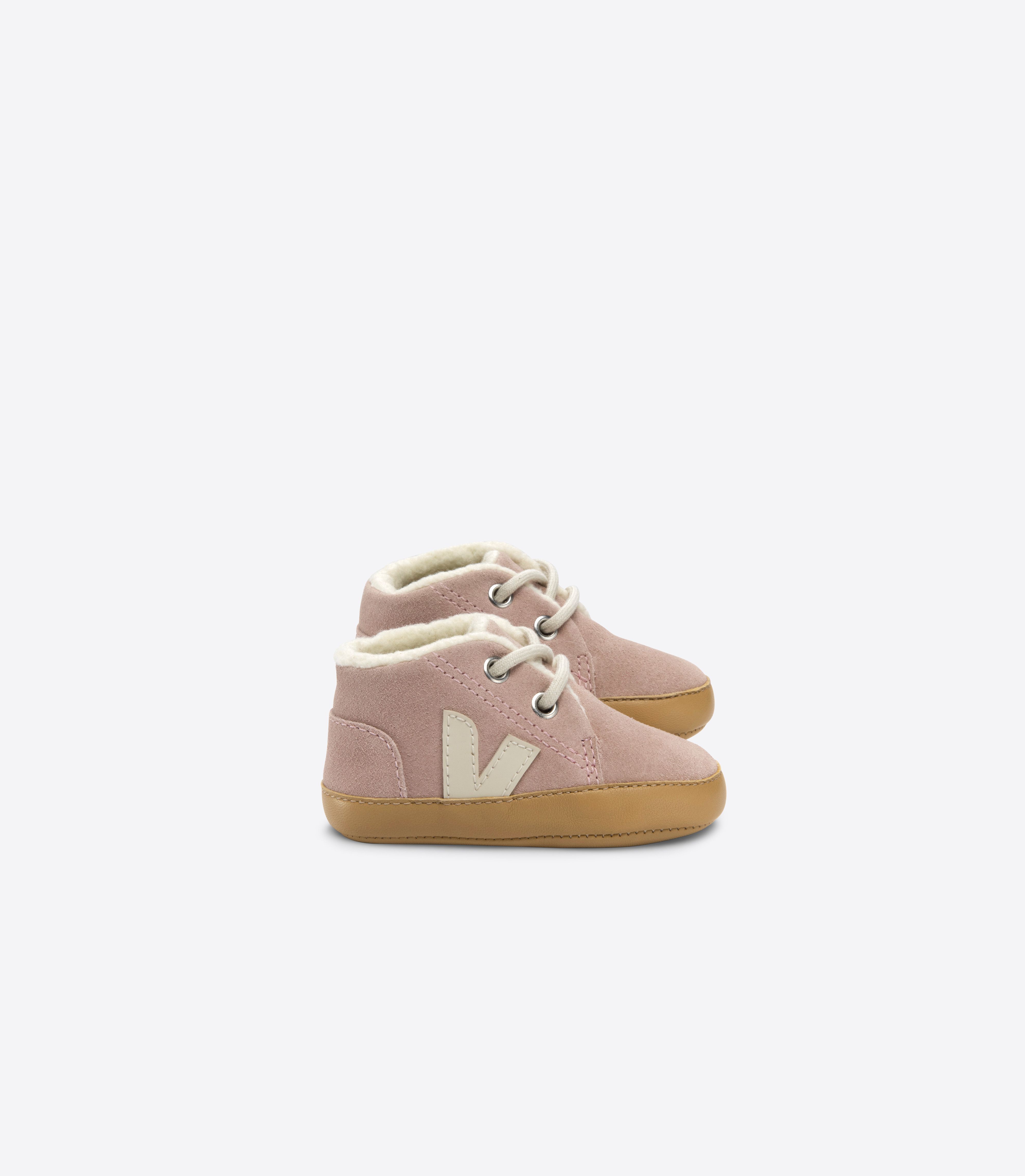 BABY FURED SUEDE BABE PIERRE