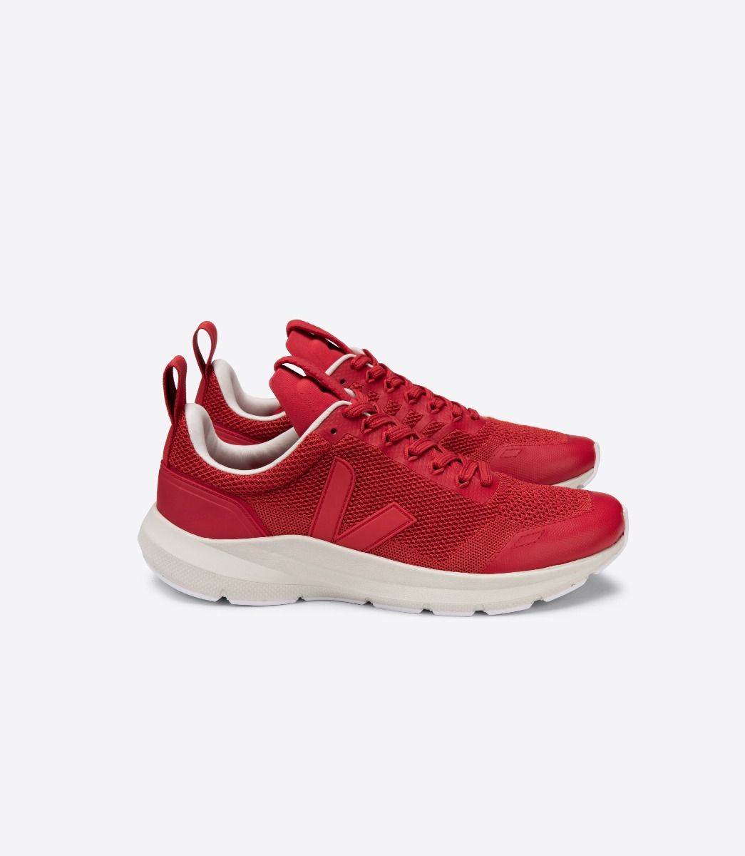 PERFORMANCE RUNNER V-KNIT VEJA X RICK OWENS CARNELIAN