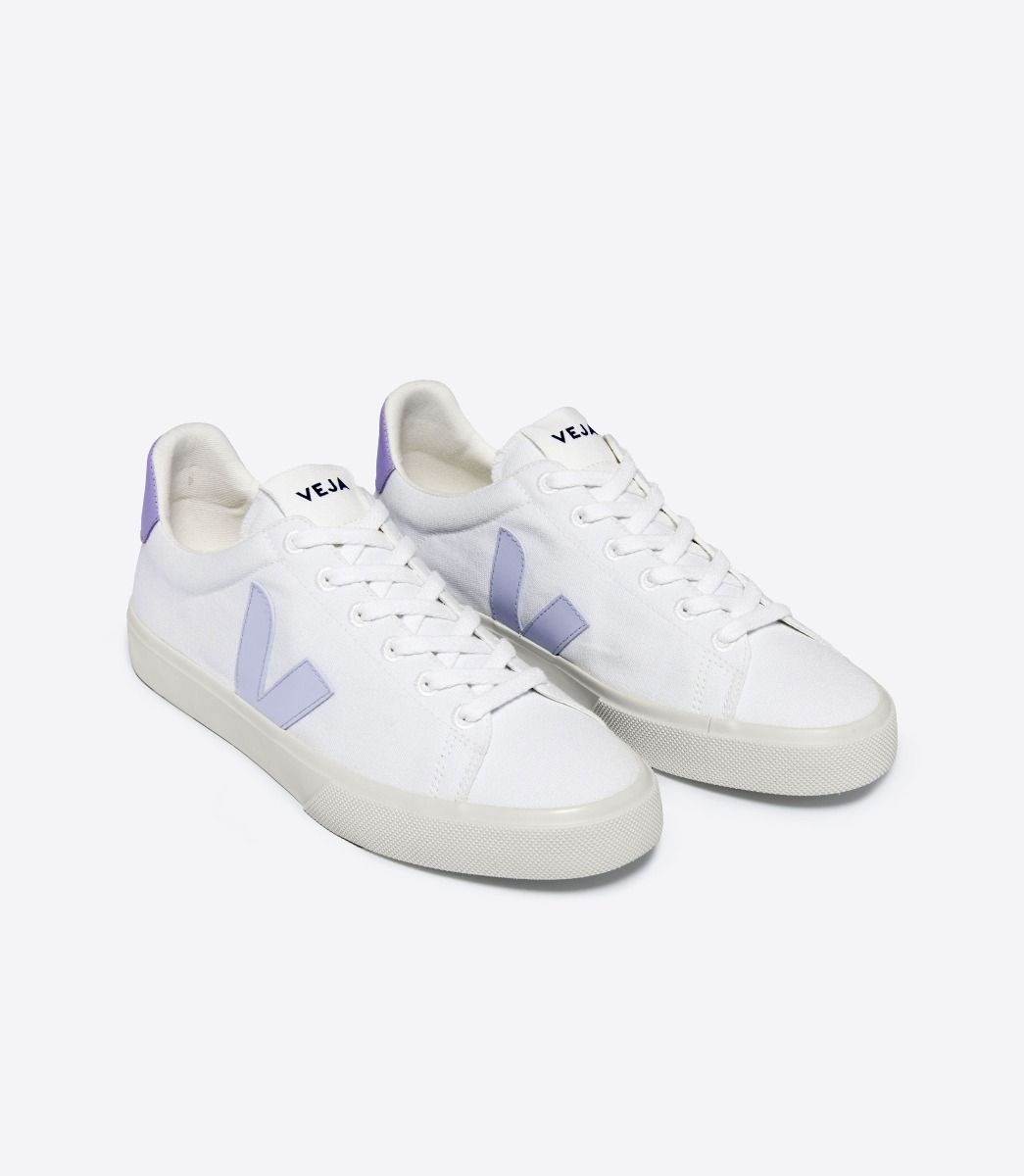 CAMPO CANVAS WHITE SWAN LAVANDE