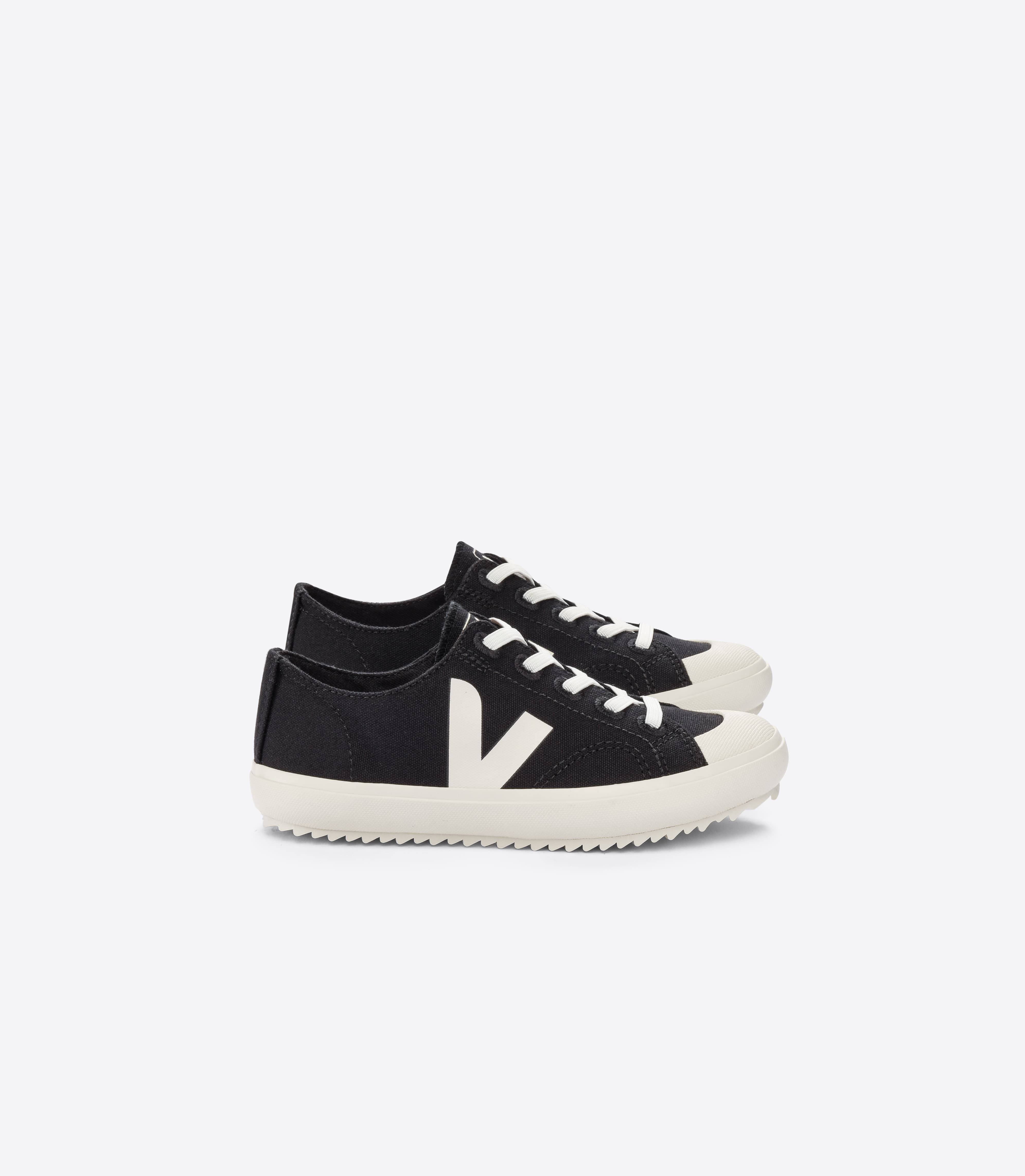 FLIP ELASTIC LACES CANVAS BLACK PIERRE