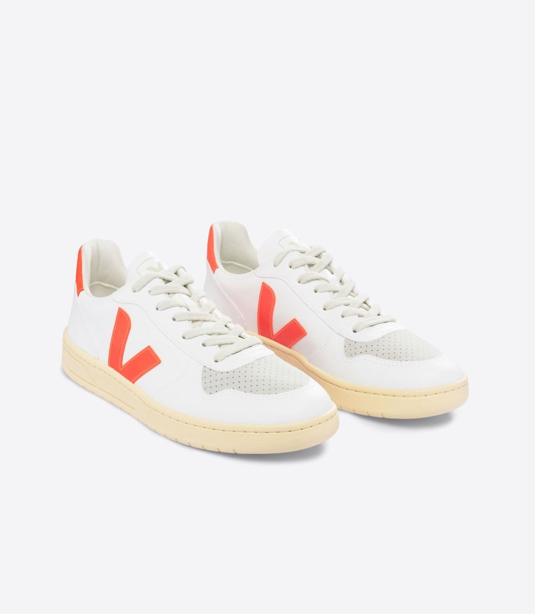 V-10 CWL WHITE ORANGE FLUO