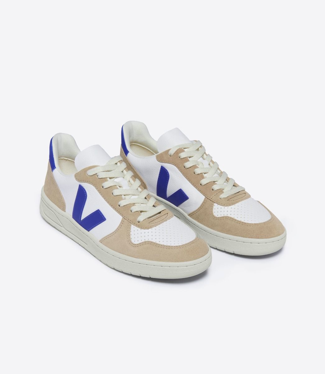 V-10 LEATHER WHITE PAROS SAHARA