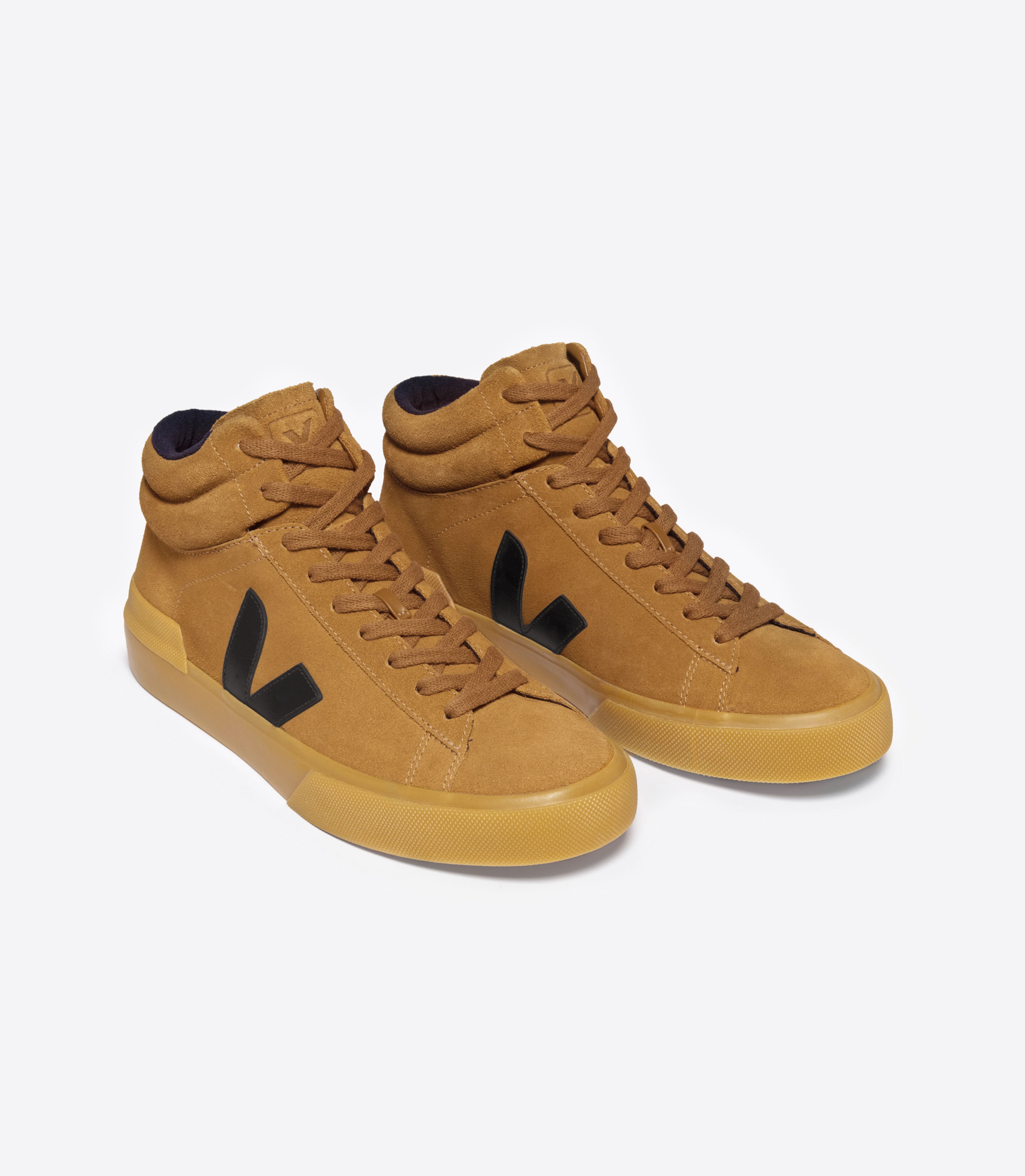MINOTAUR SUEDE CAMEL BLACK