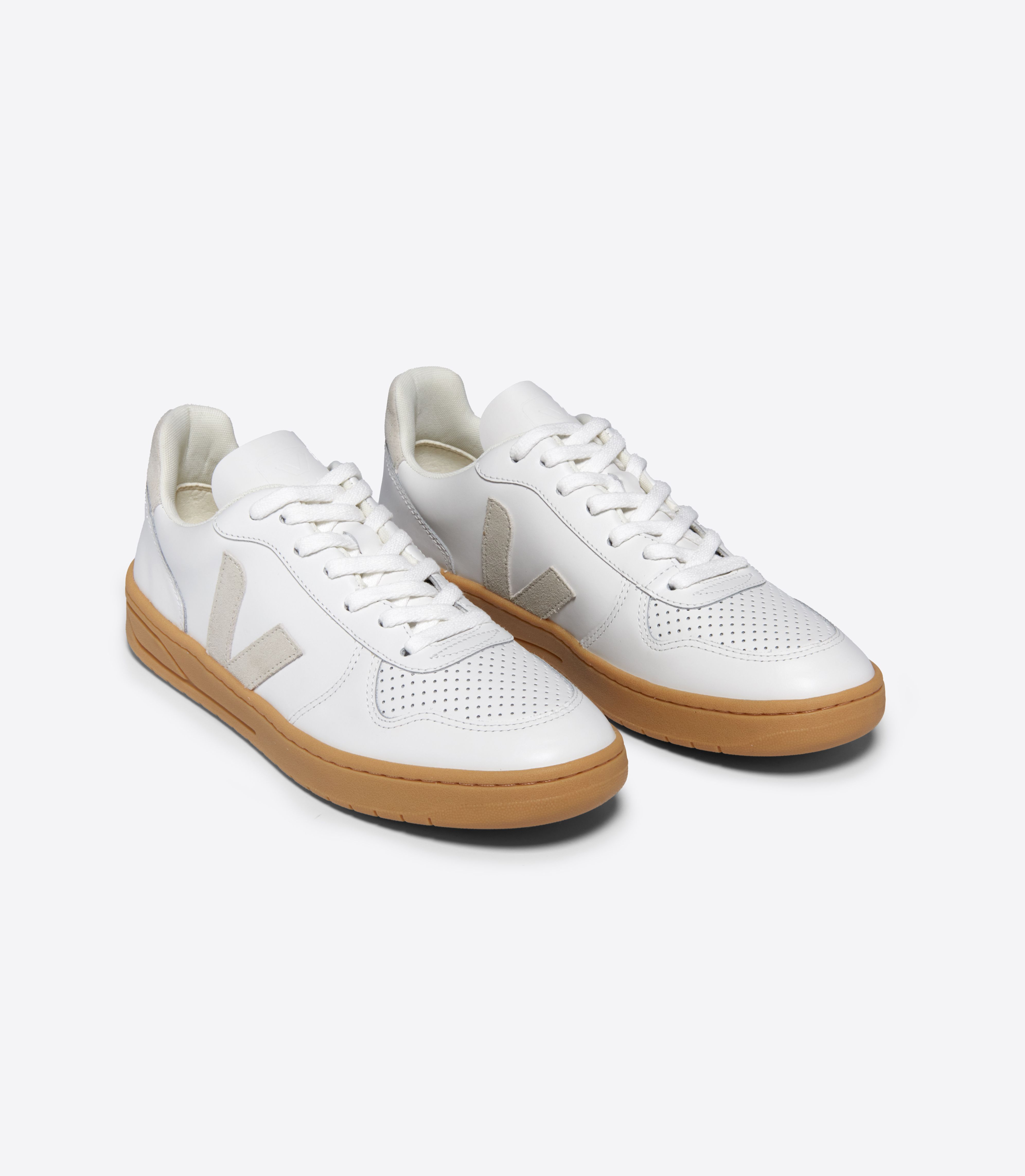 V-10 LEATHER WHITE NATURAL