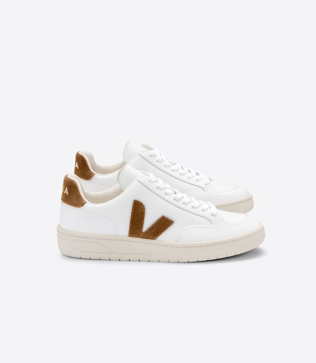 V-12 LEATHER WHITE CAMEL