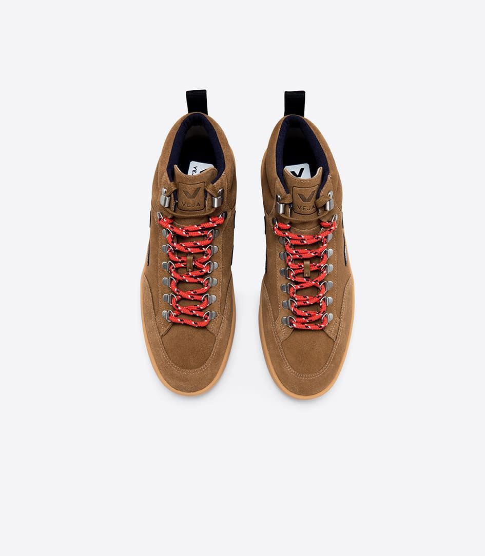RORAIMA SUEDE BROWN BLACK GUM SOLE