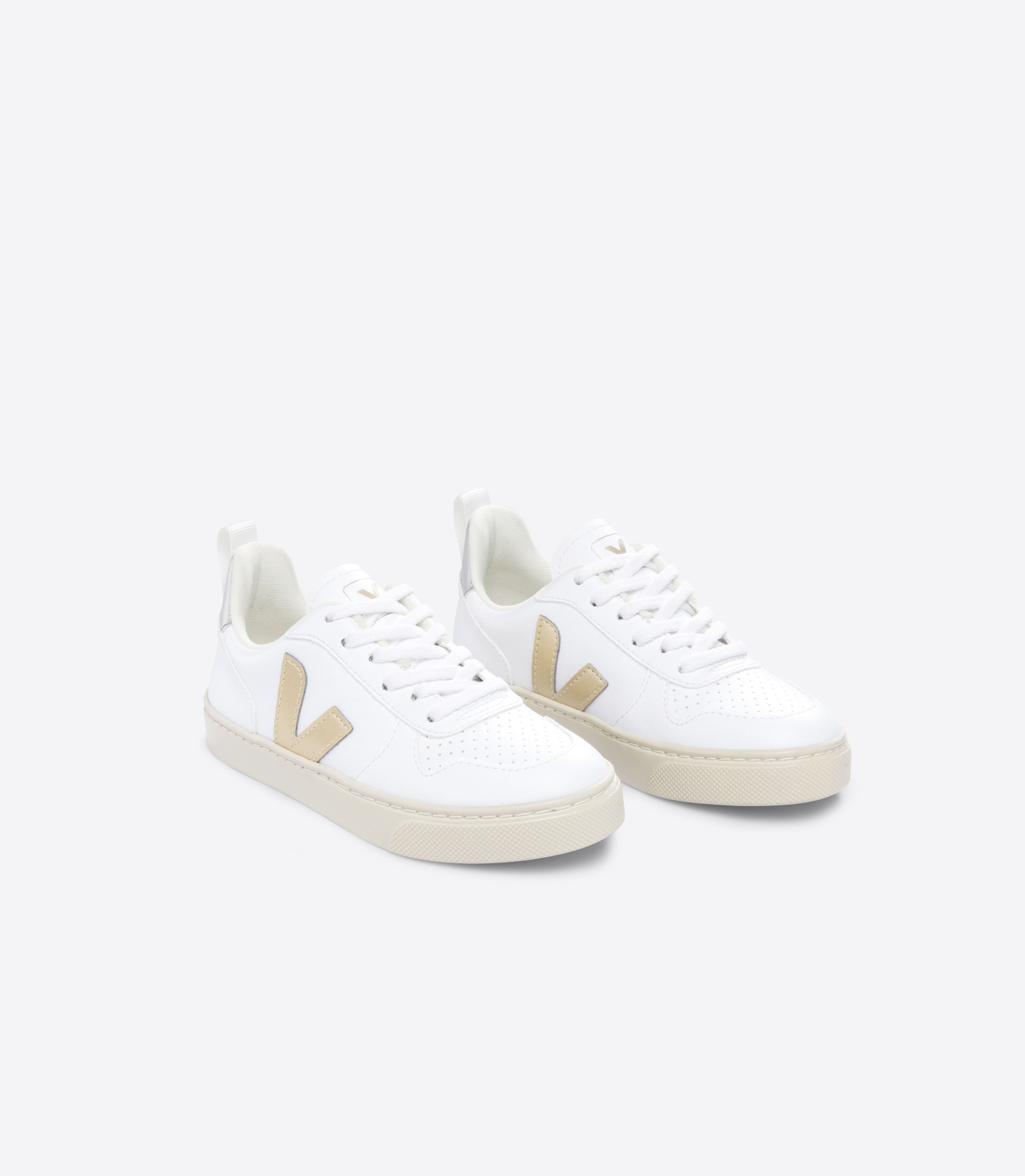 V-10 LACES CWL WHITE PLATINE SILVER