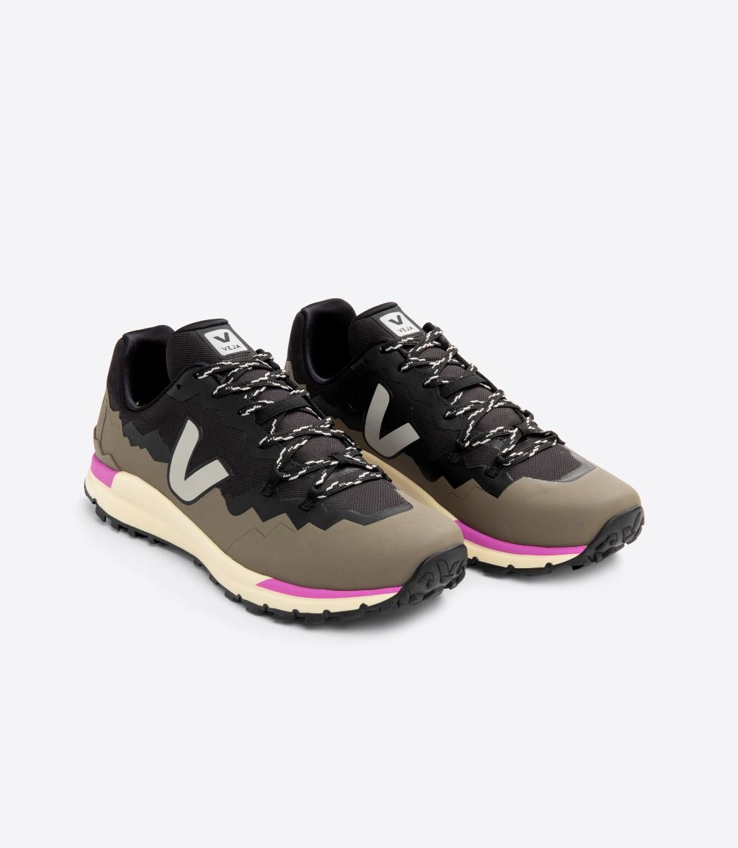 FITZ ROY TREK-SHELL BLACK OXFORD GREY KAKI