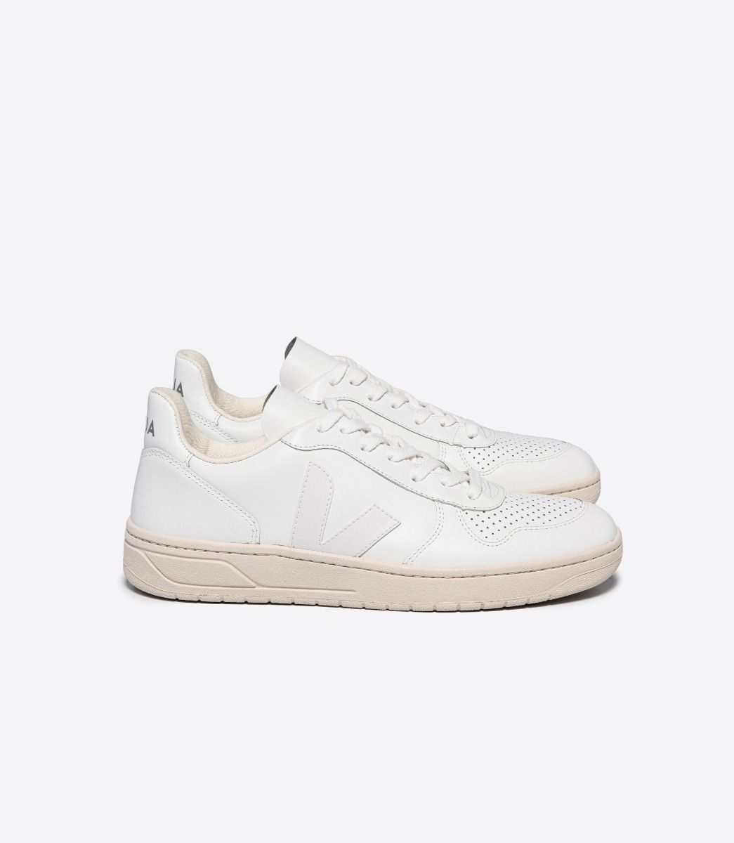 V-10 LEATHER WHITE