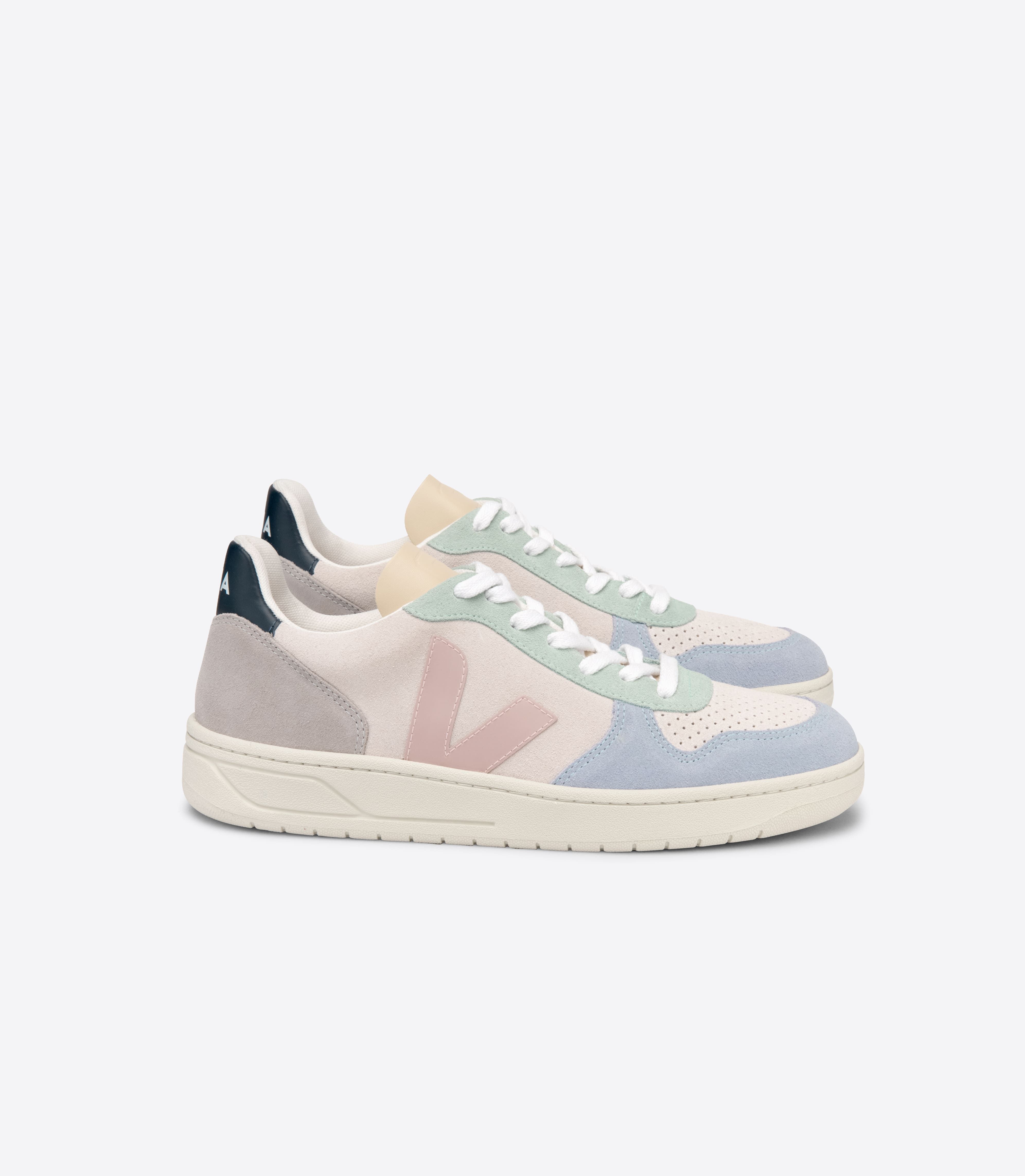 V-10 SUEDE MULTICO NATURAL BABE