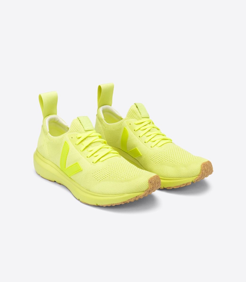 V-KNIT VEJA X RICK OWENS FULL ACID YELLOW