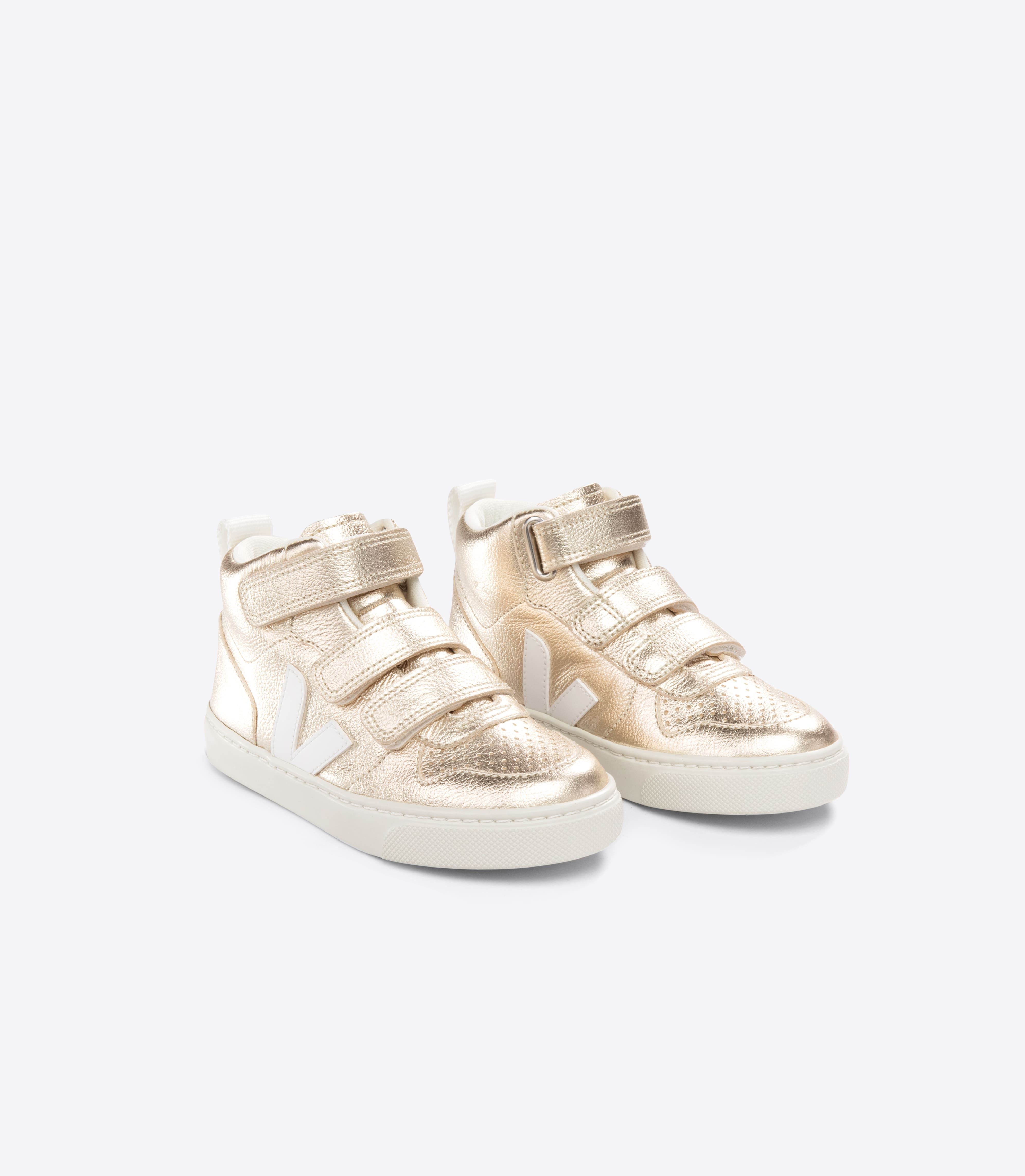 V-10 MID LEATHER PLATINE WHITE
