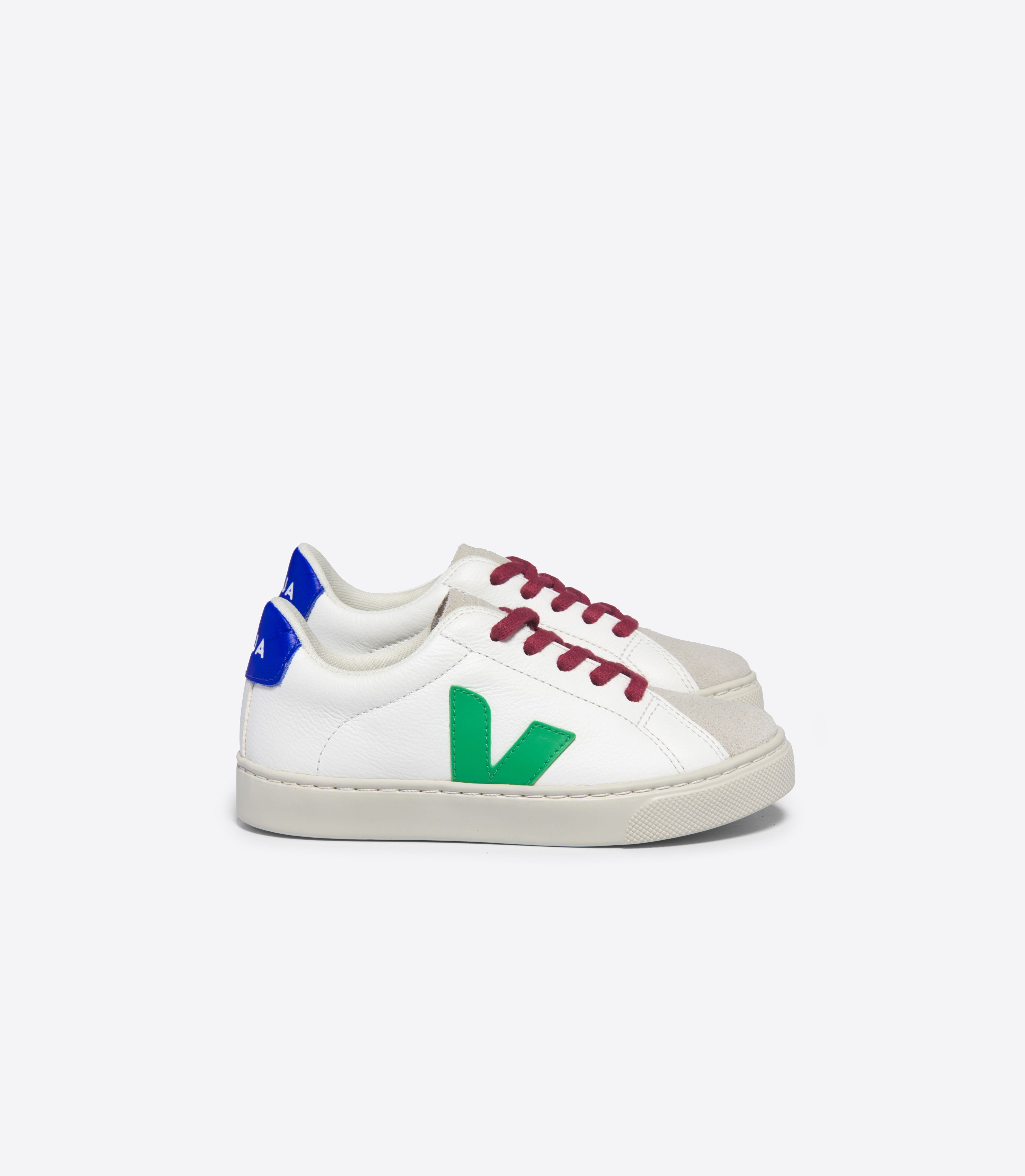 ESPLAR LACES LEATHER WHITE LEAF PAROS