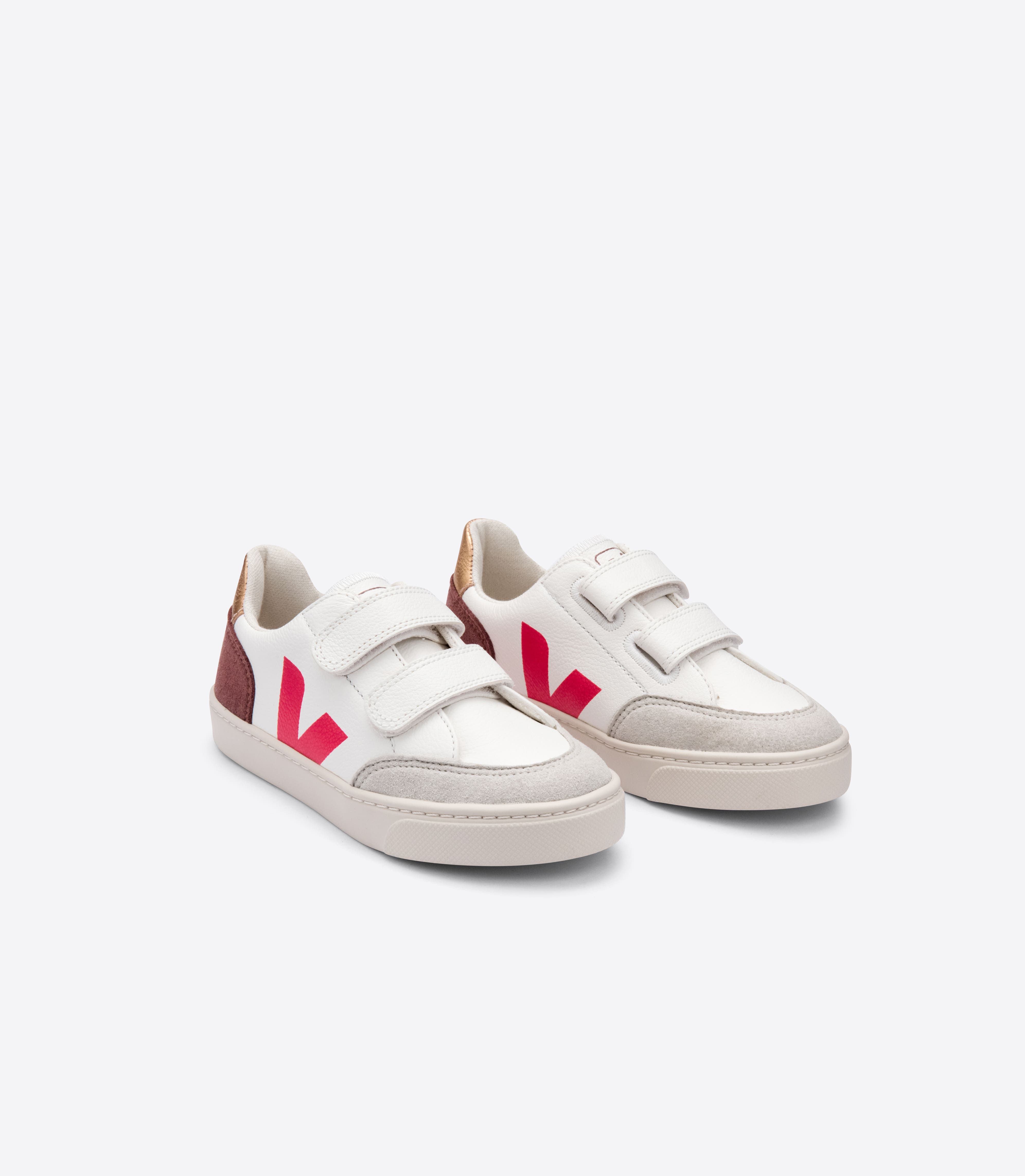 V-12 LEATHER WHITE MULTICO DRIED PETAL