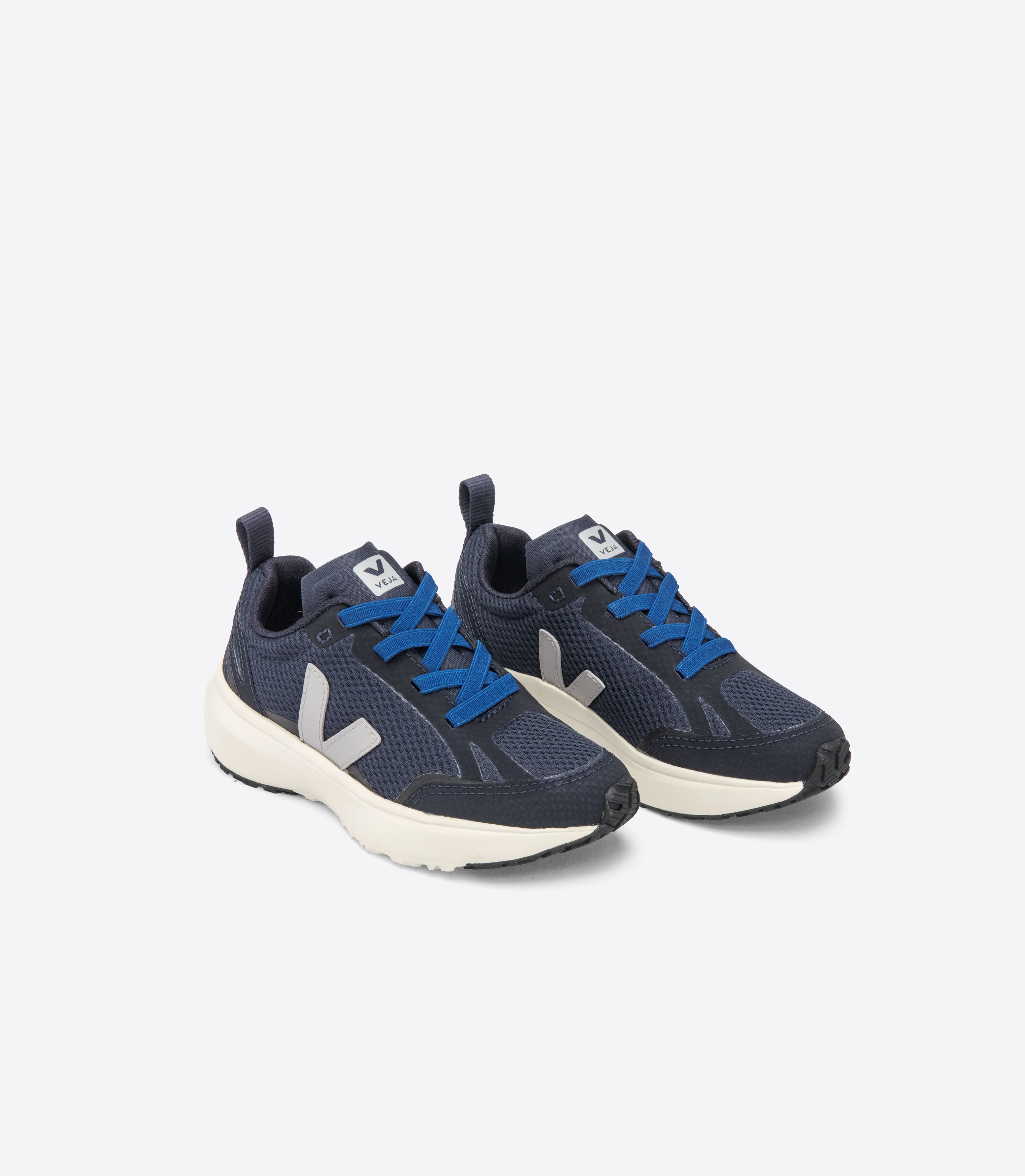 CANARY ELASTIC LACES NAUTICO OXFORD GREY