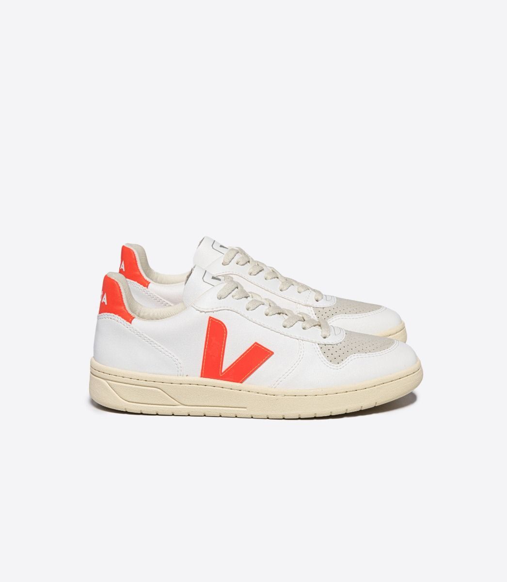 V-10 CWL WHITE ORANGE FLUO