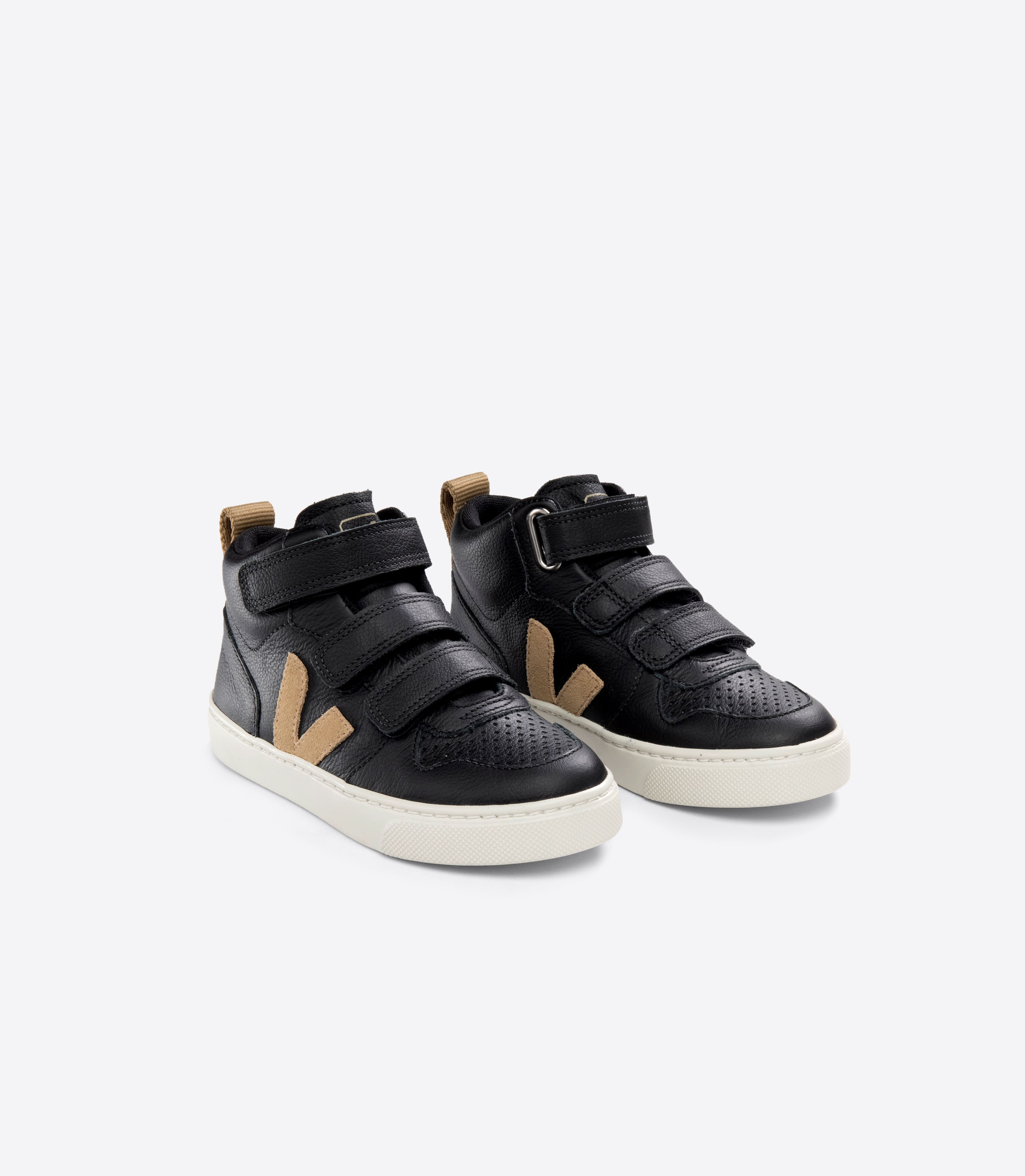 V-10 MID LEATHER BLACK DUNE