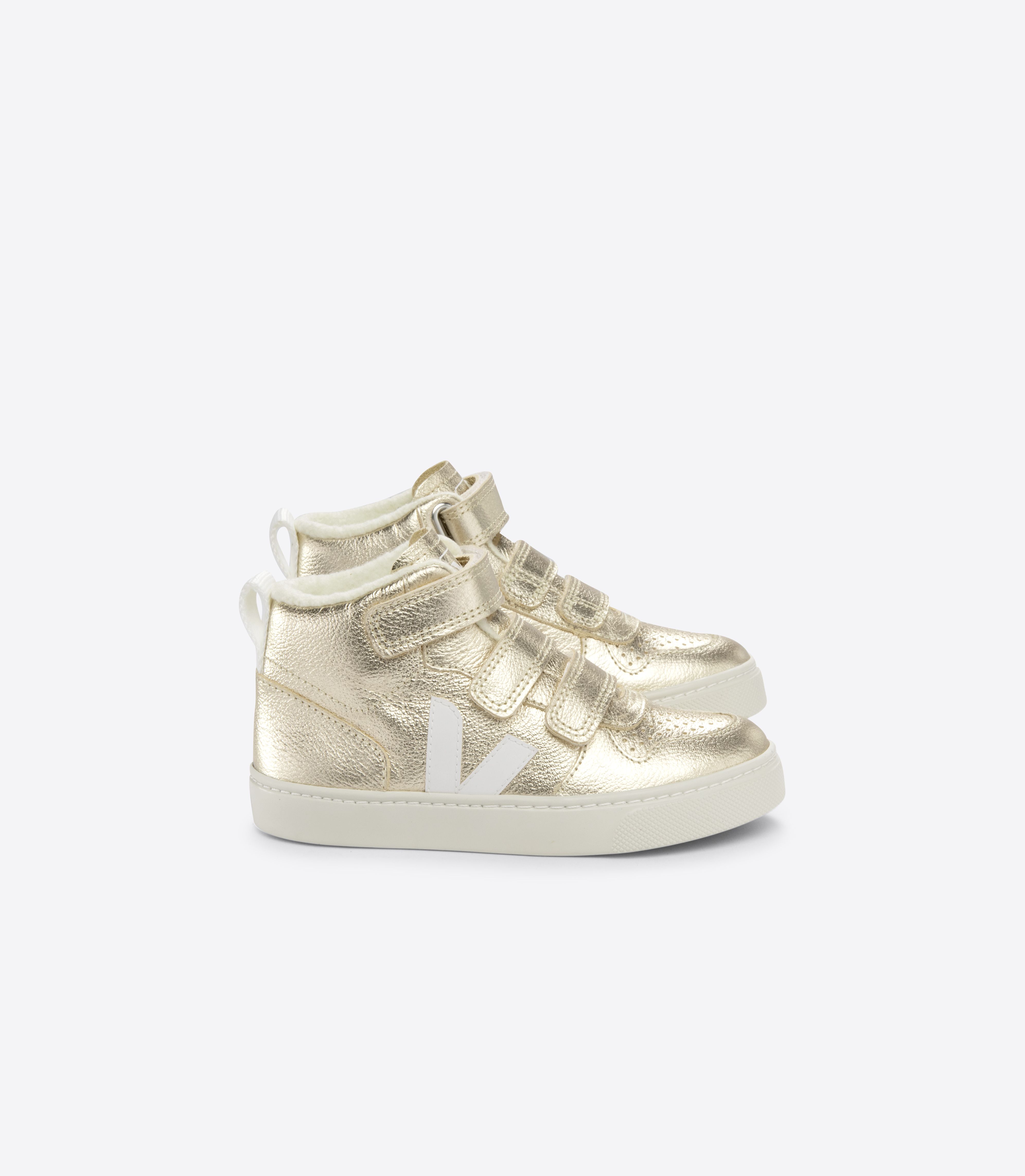 V-10 MID FURED LEATHER PLATINE