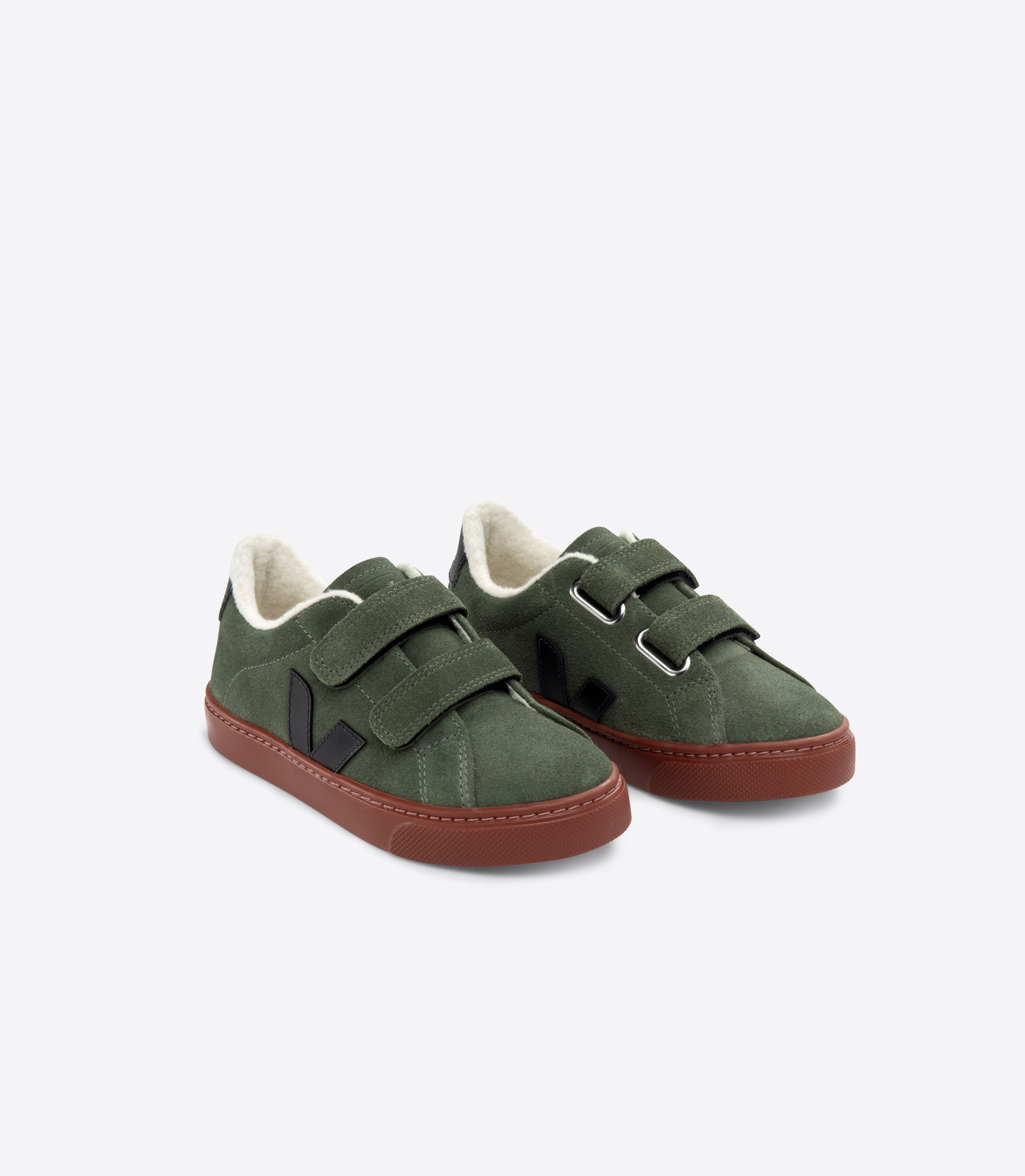 ESPLAR FURED SUEDE MUD BLACK