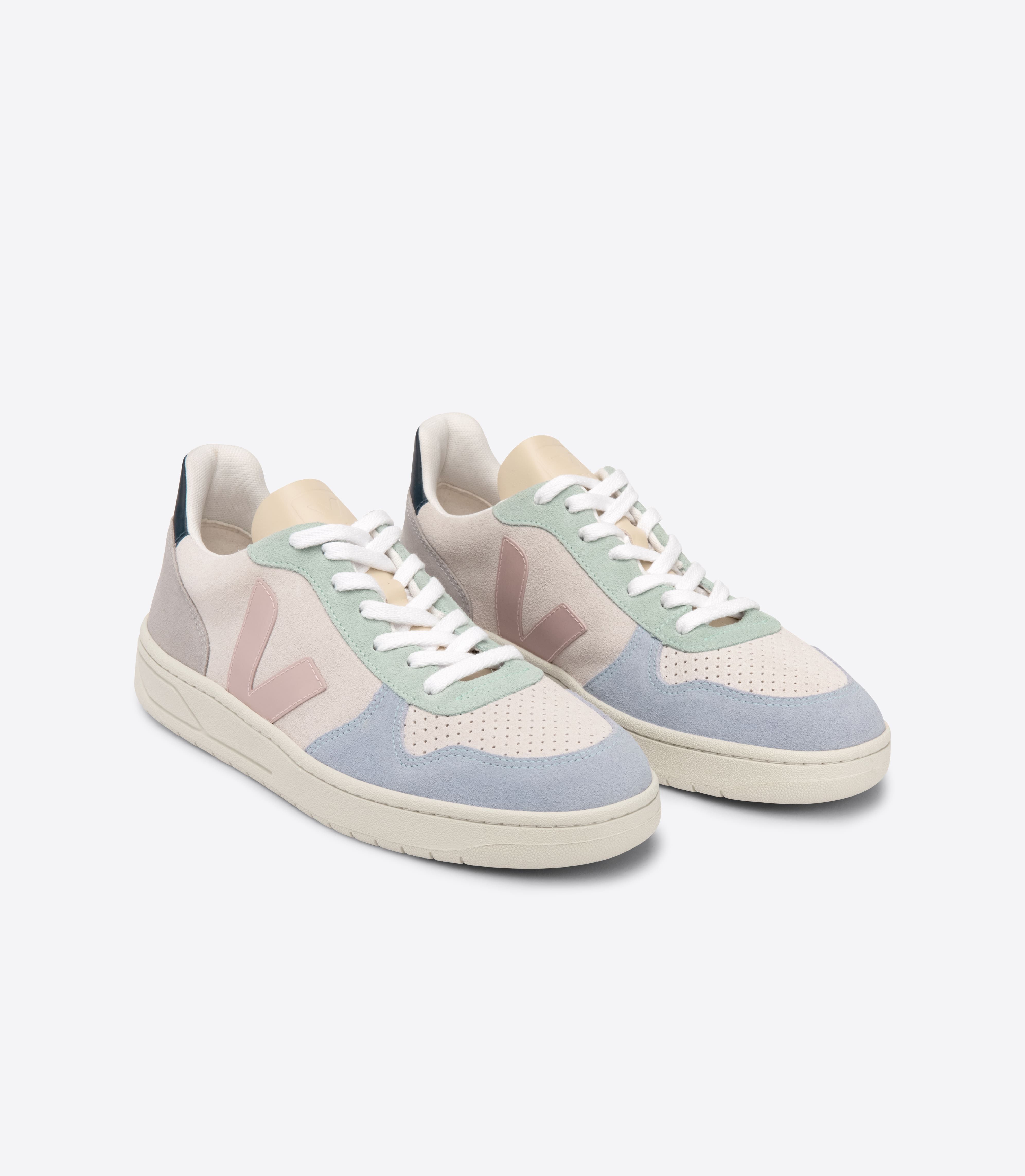 V-10 SUEDE MULTICO NATURAL BABE