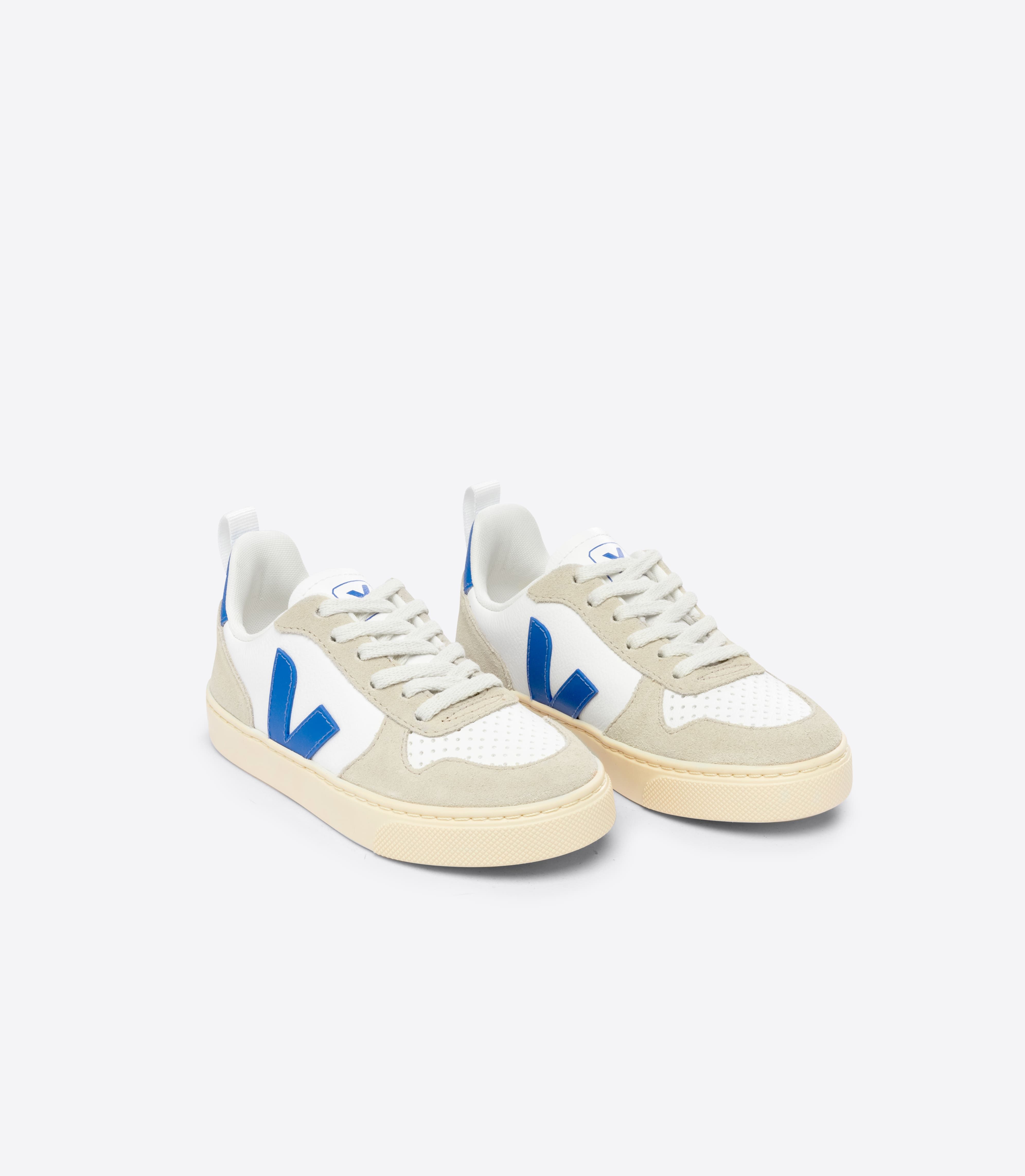 V-10 LEATHER WHITE PAROS ALMOND